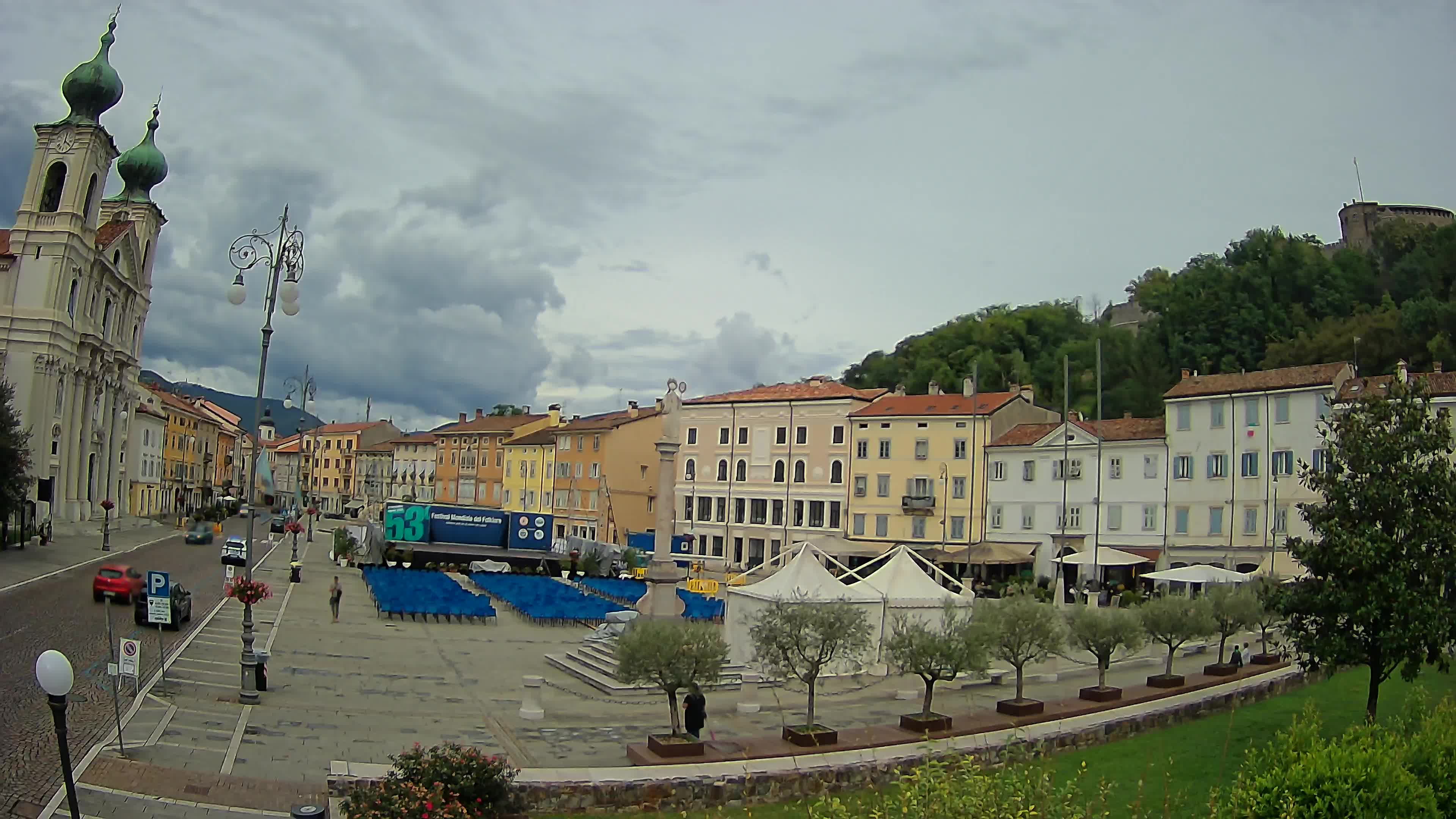Webcam Gorizia Vittoria square – Church of st. Ignazio