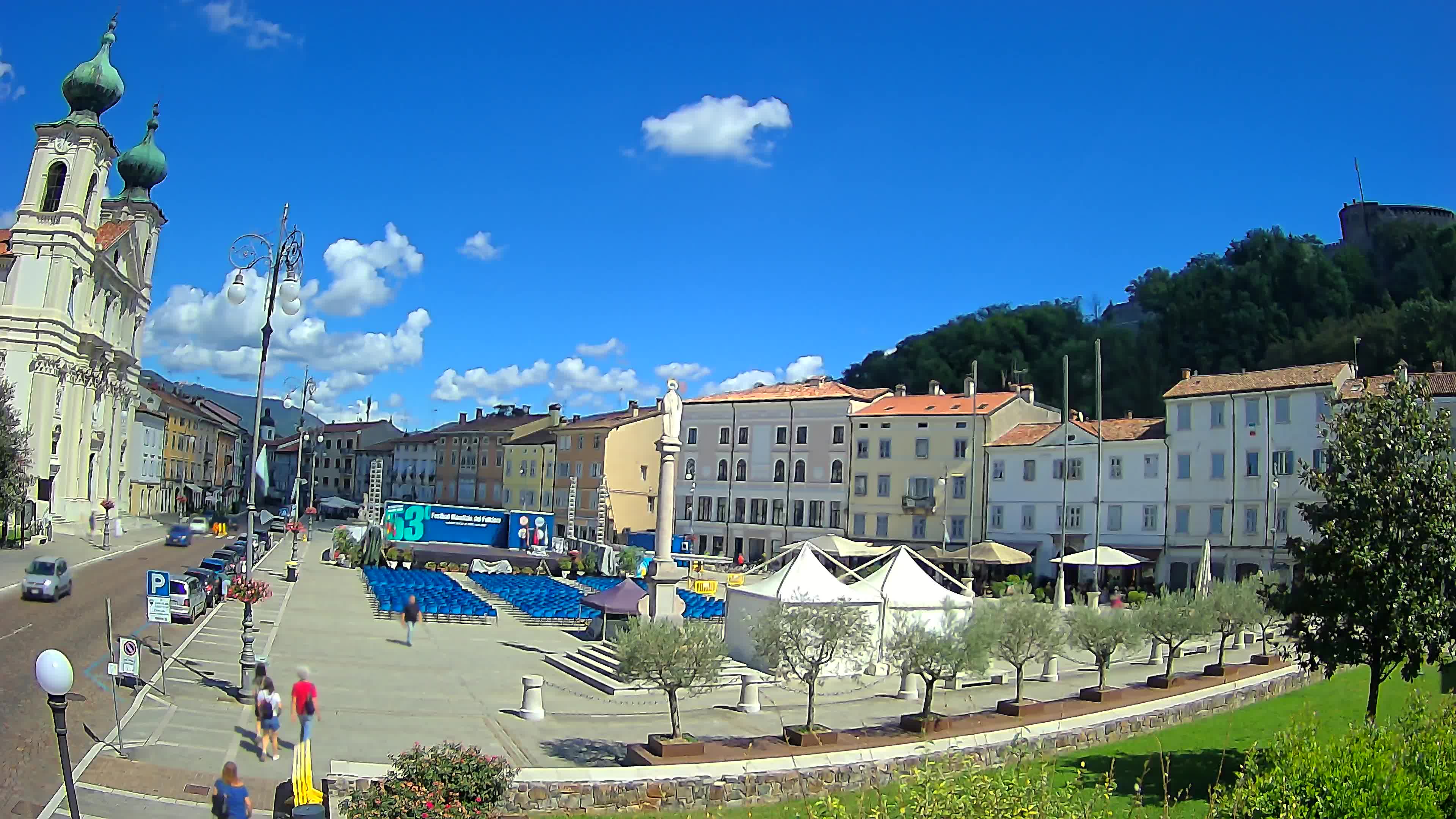 Webcam Gorizia Vittoria square – Church of st. Ignazio