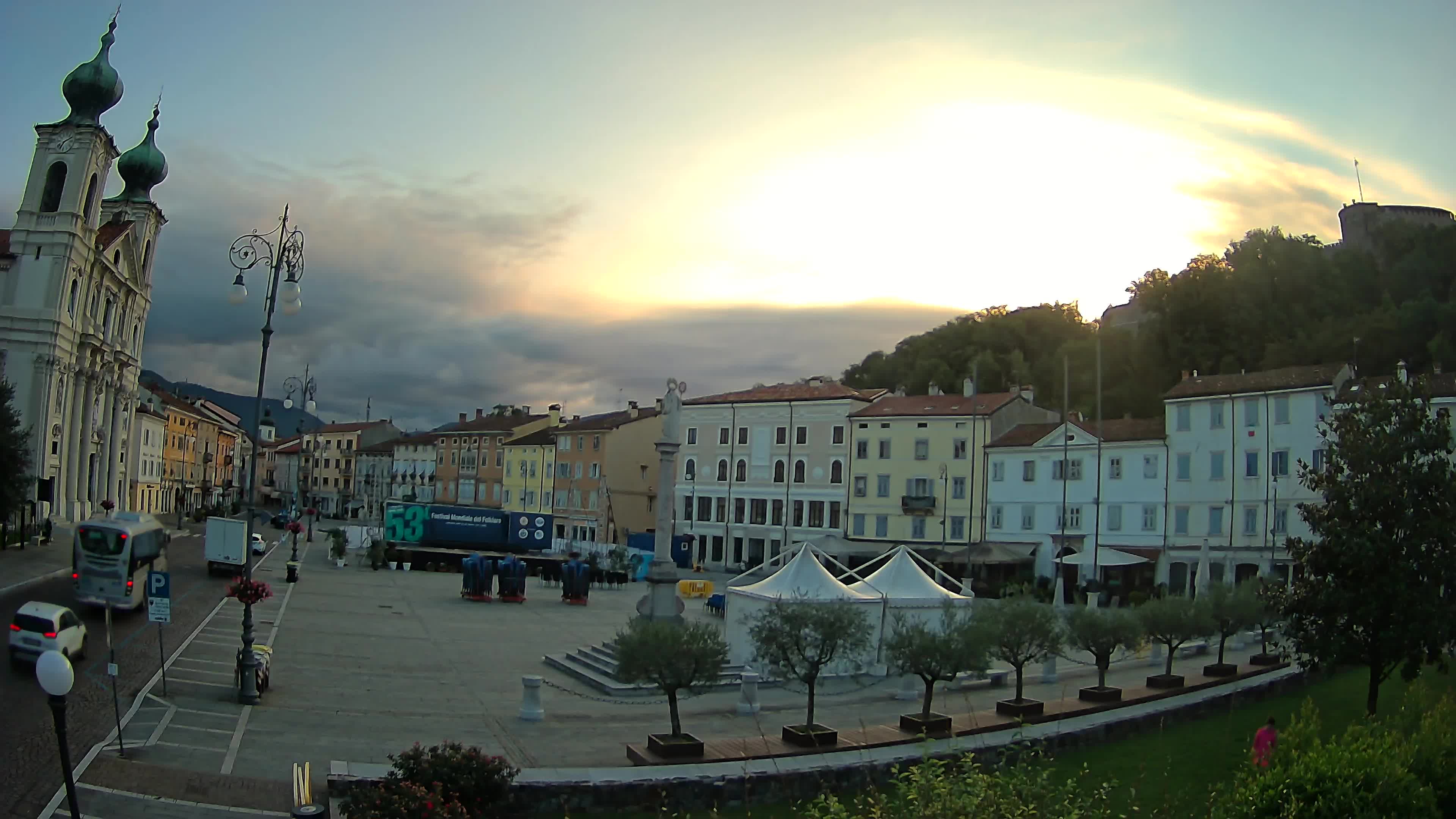 Gorizia – Place Vittoria – église st. Ignazio