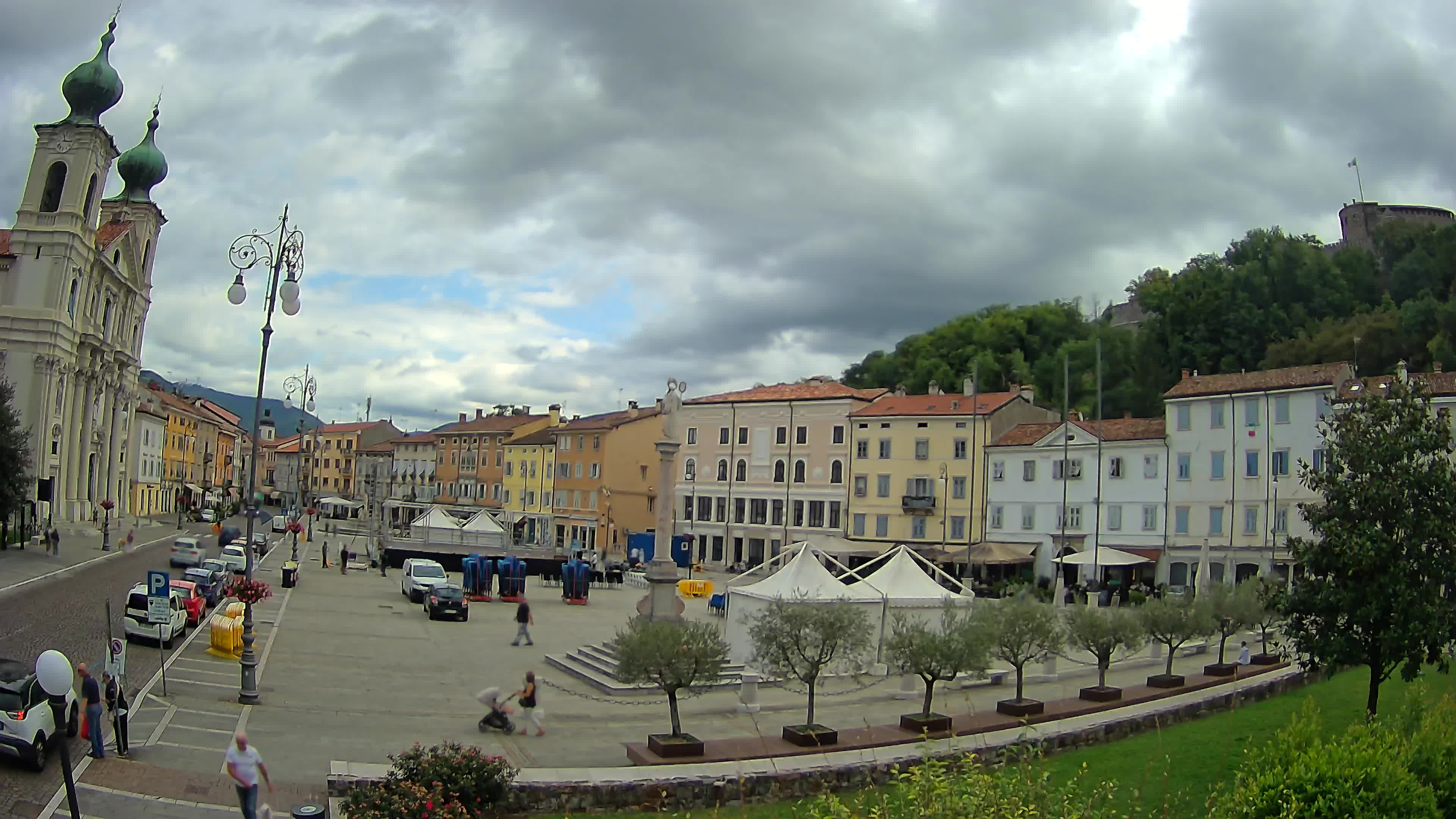 Gorizia – Place Vittoria – église st. Ignazio