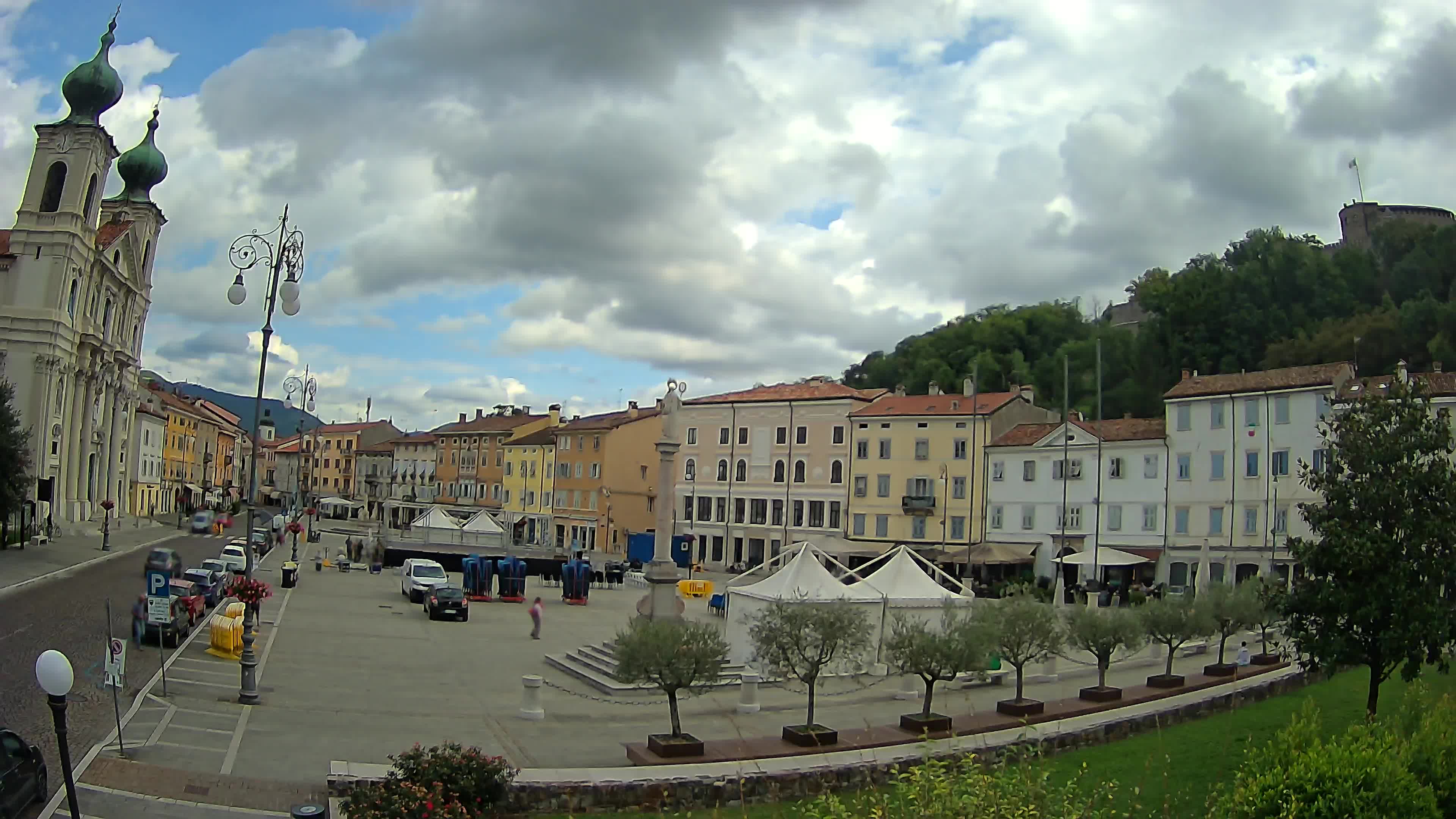 Webcam Gorizia Vittoria square – Church of st. Ignazio