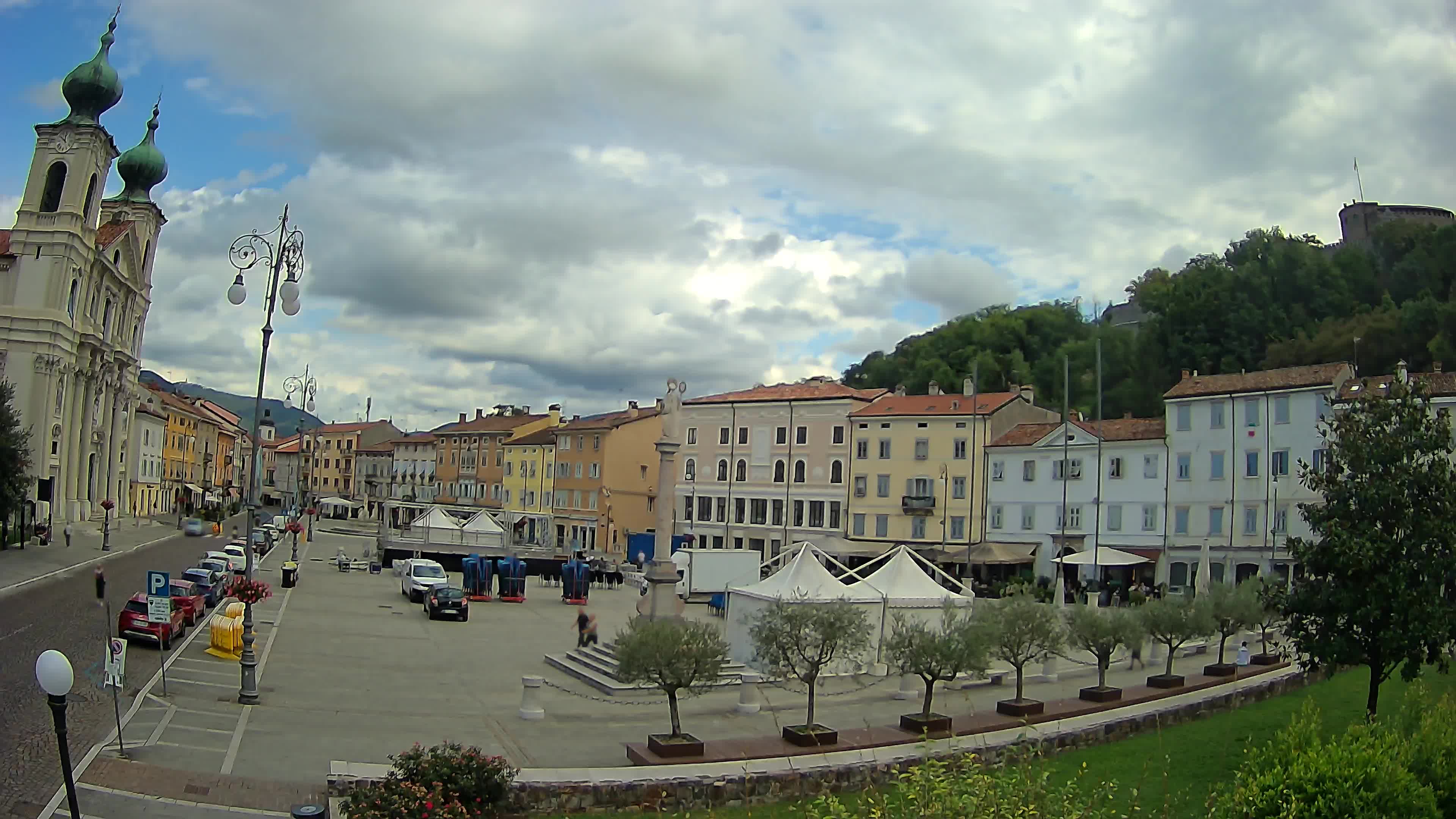 Webcam Gorizia Vittoria square – Church of st. Ignazio
