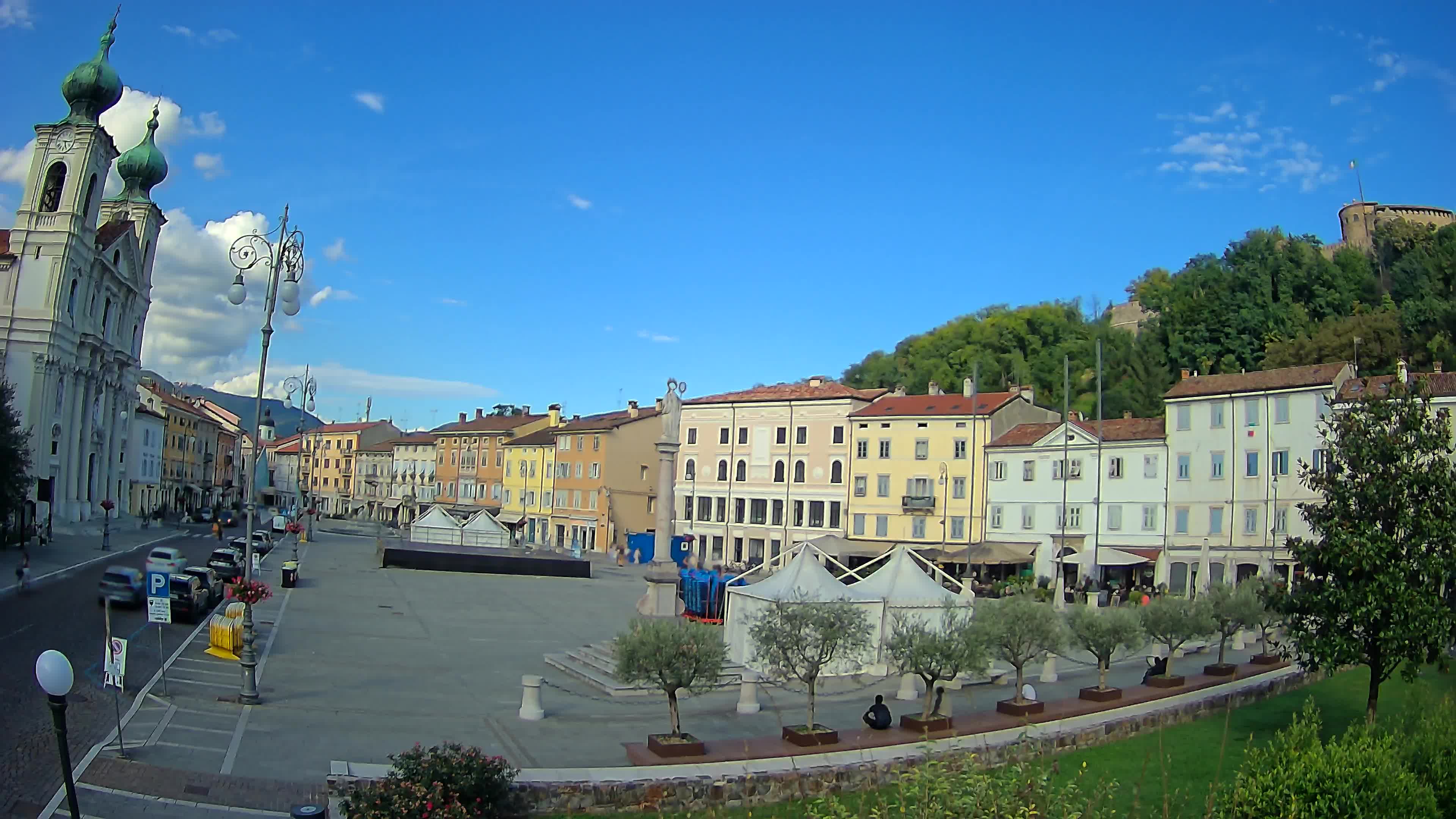 Webcam Gorizia Vittoria square – Church of st. Ignazio