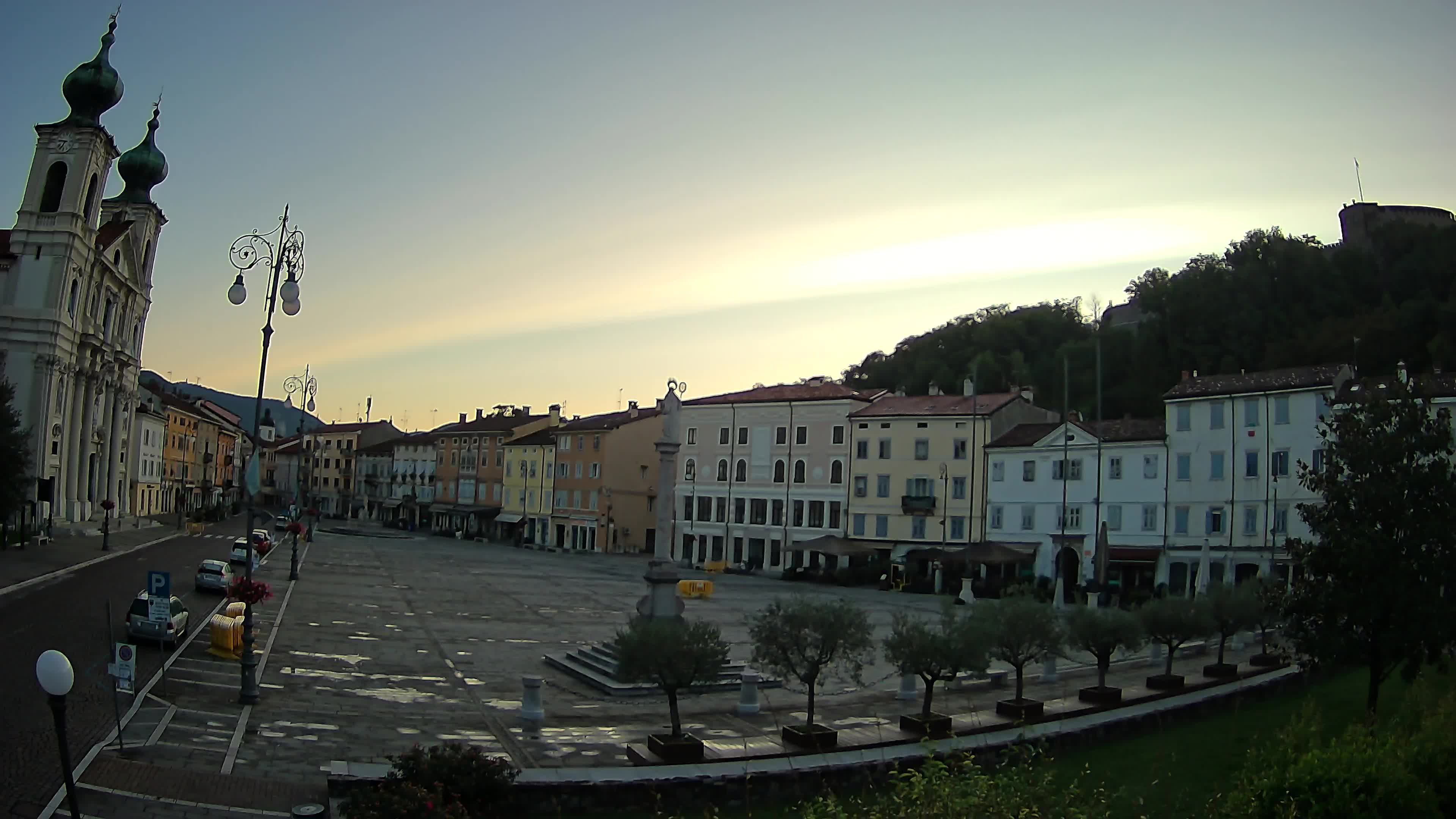 Webcam Gorizia Vittoria square – Church of st. Ignazio