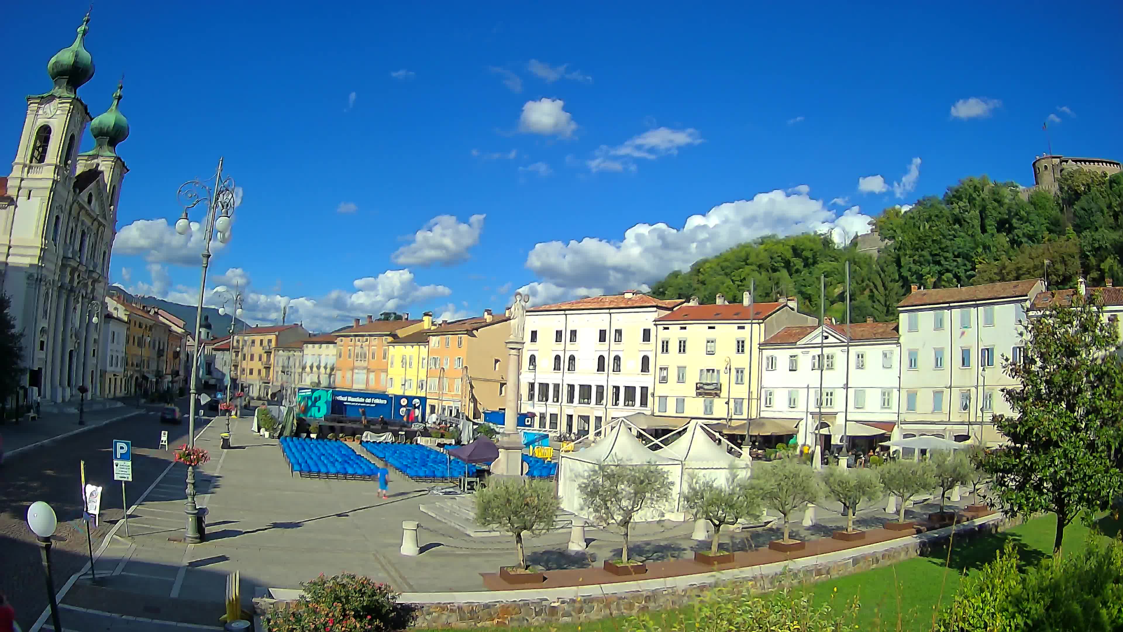Webcam Gorizia Vittoria square – Church of st. Ignazio