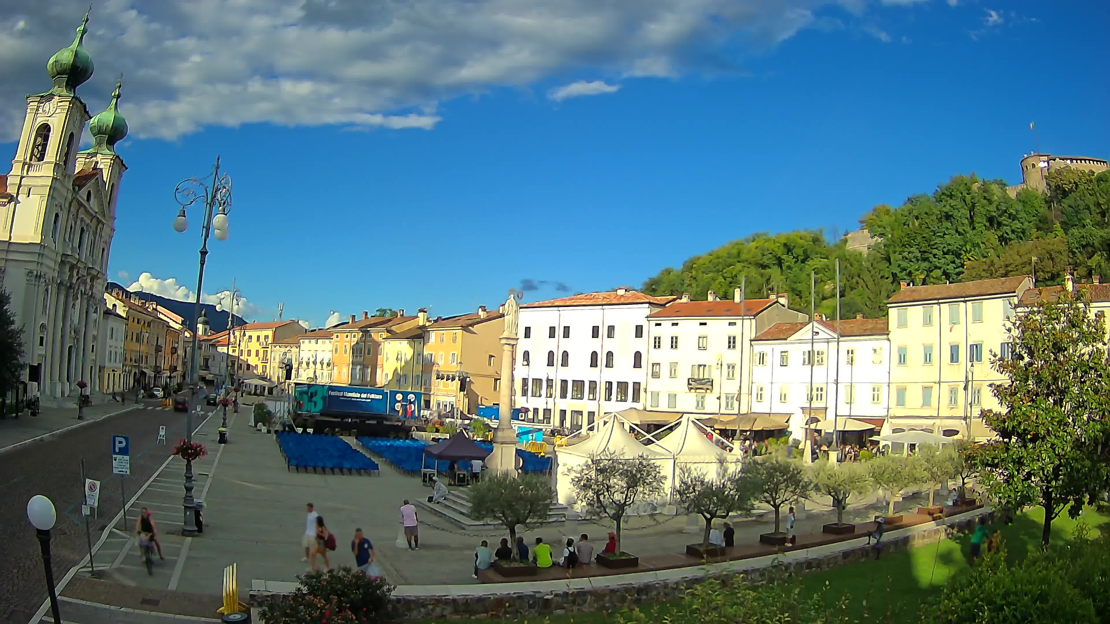 Webcam Gorizia Vittoria square – Church of st. Ignazio