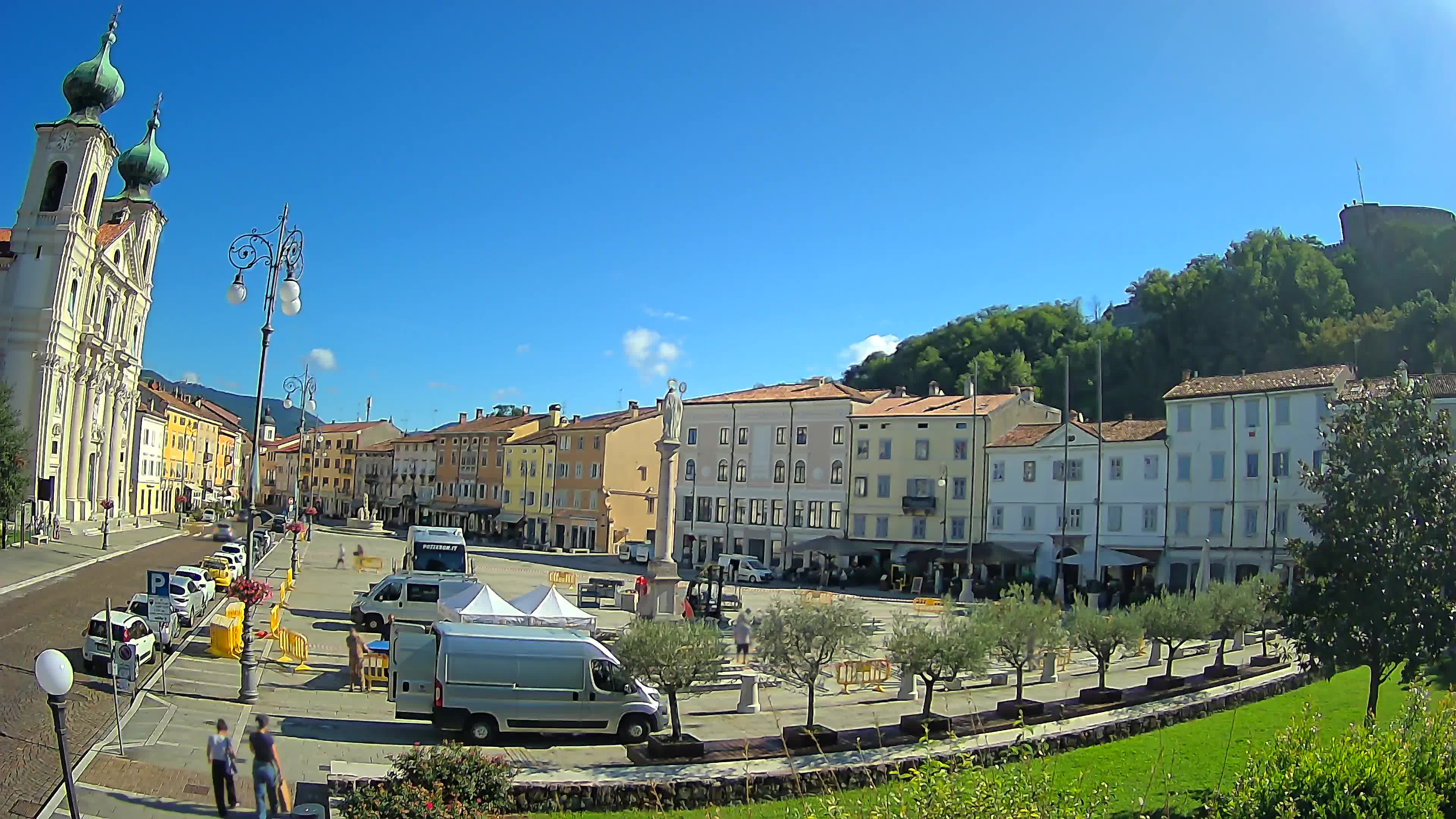Webcam Gorizia Vittoria square – Church of st. Ignazio