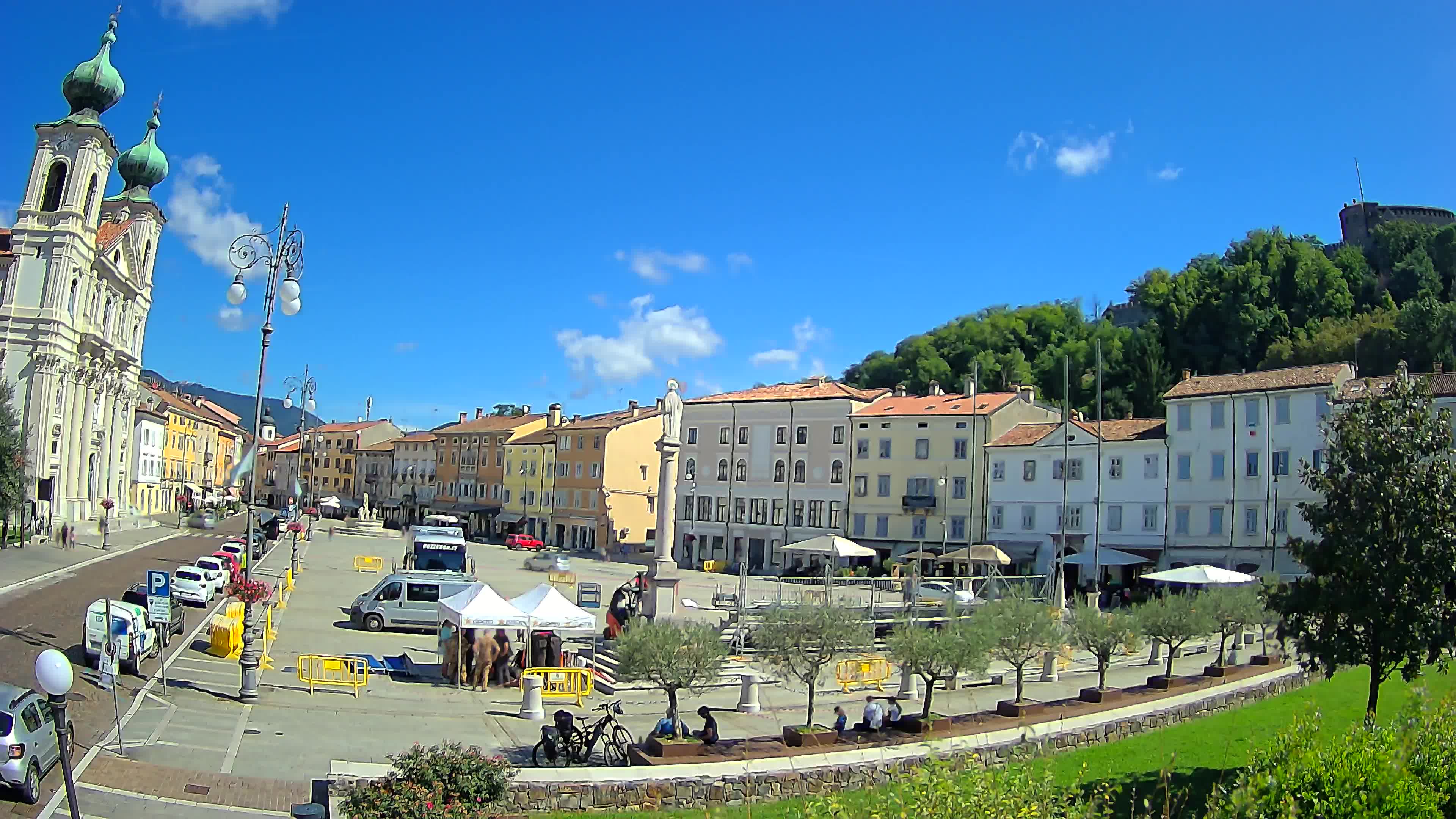Webcam Gorizia Vittoria square – Church of st. Ignazio