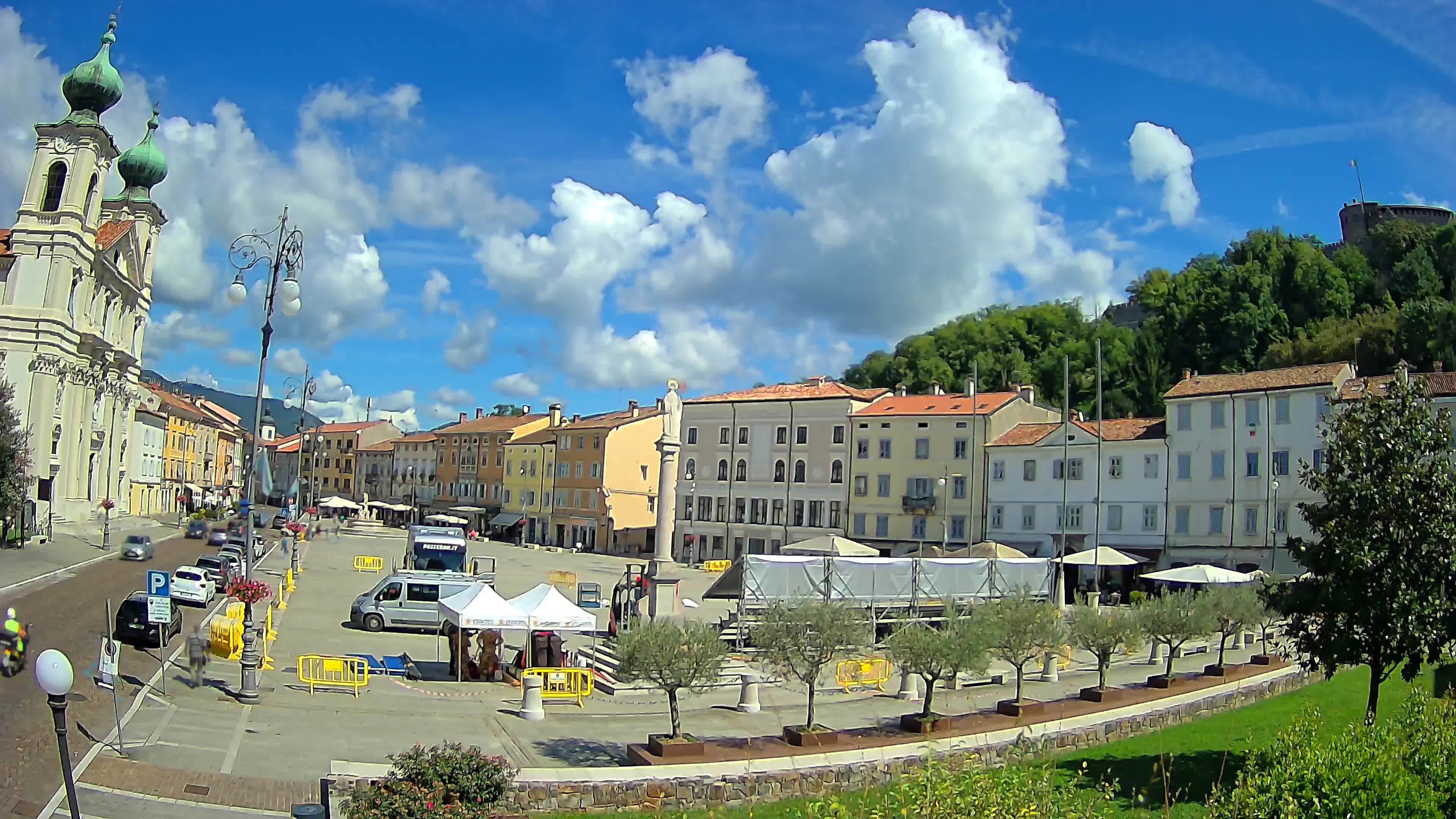 Webcam Gorizia Vittoria square – Church of st. Ignazio