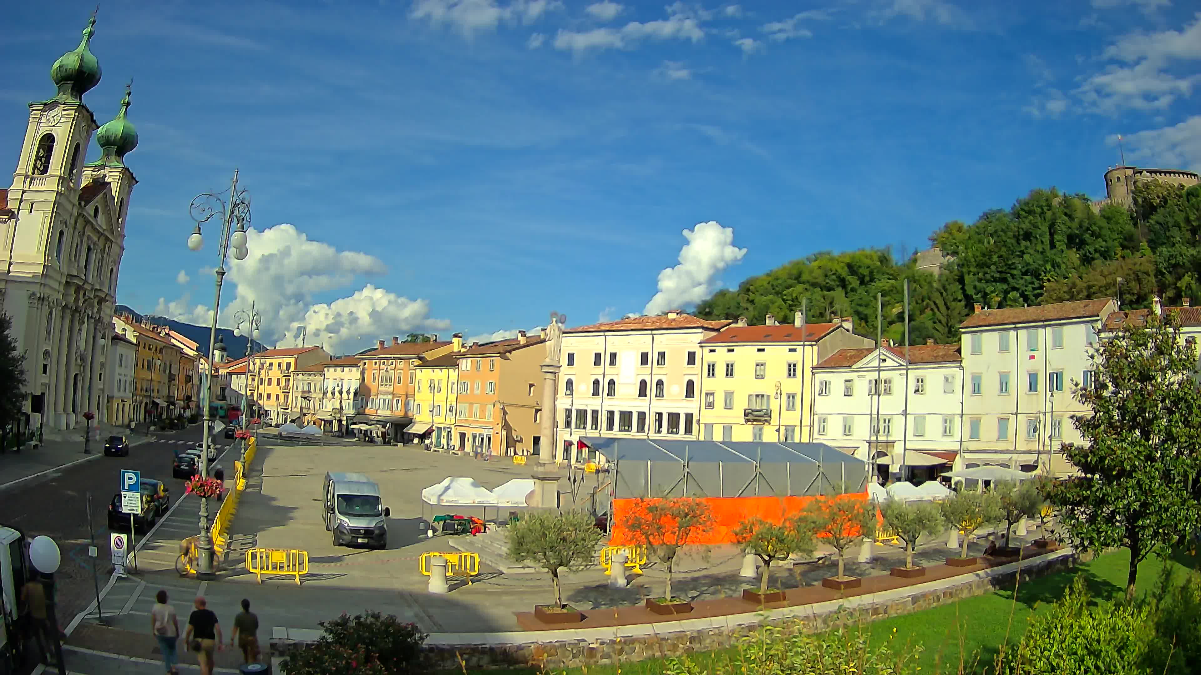 Webcam Gorizia Vittoria square – Church of st. Ignazio