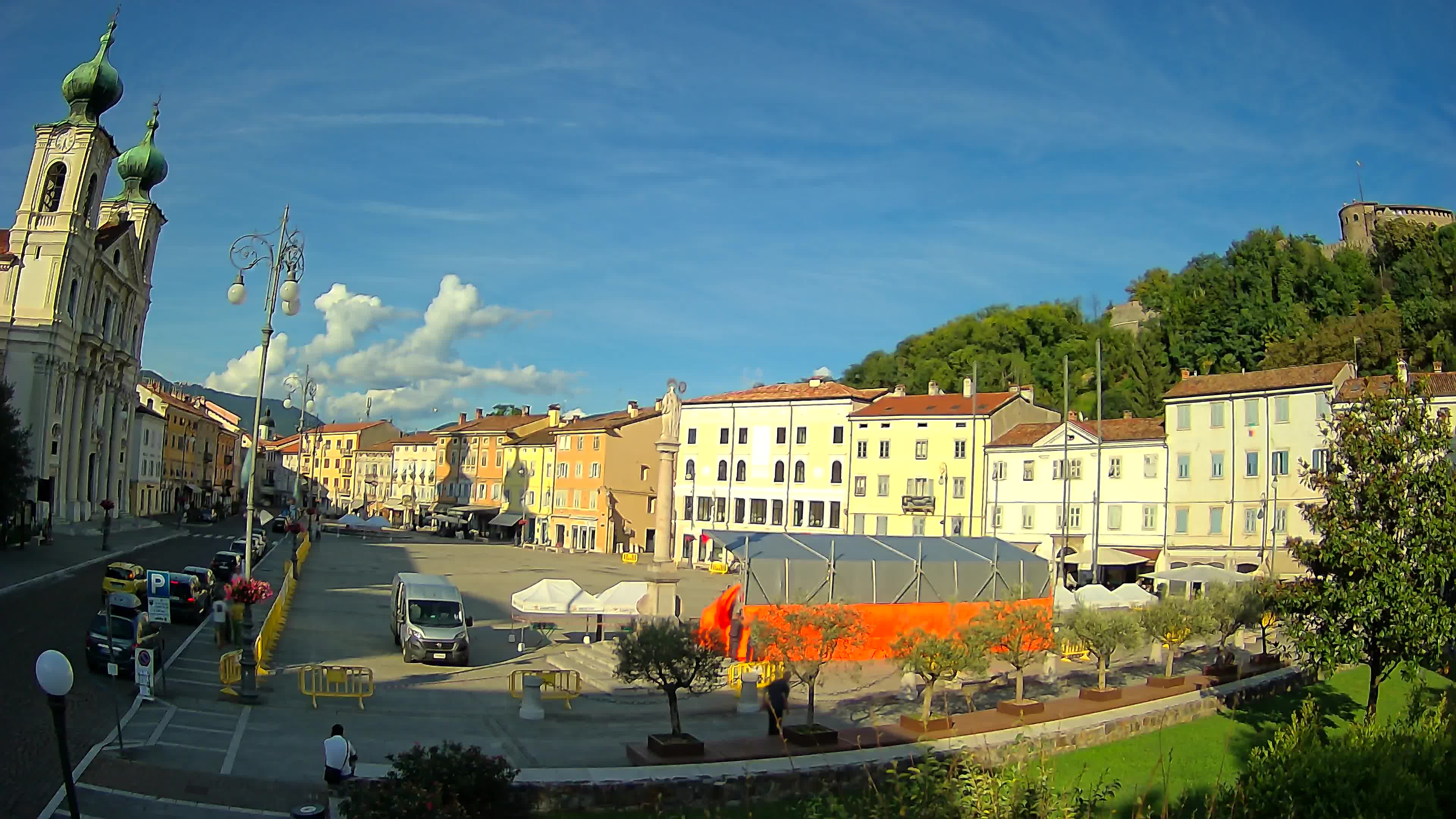 Webcam Gorizia Vittoria square – Church of st. Ignazio