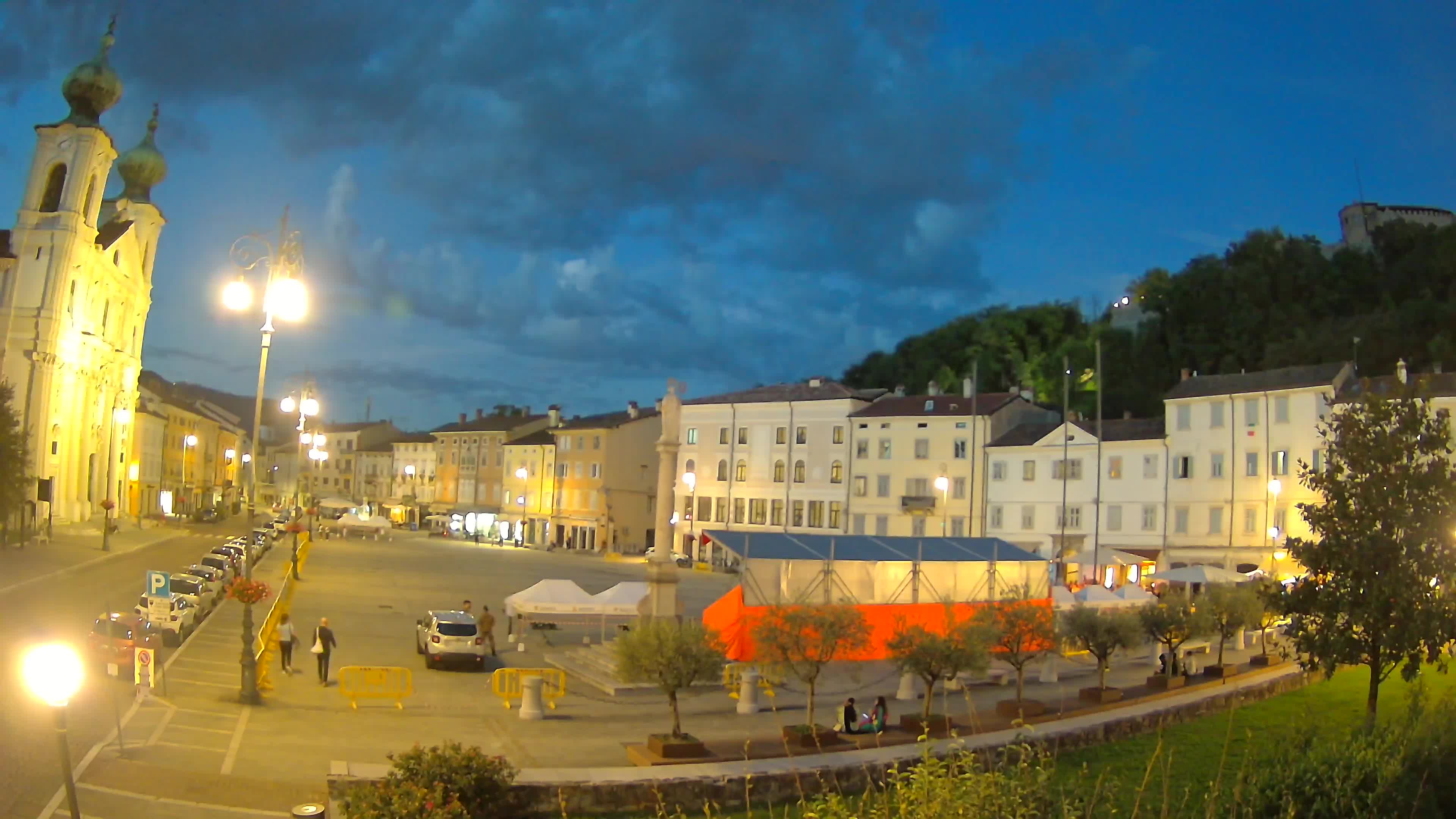 Webcam Gorizia Vittoria square – Church of st. Ignazio