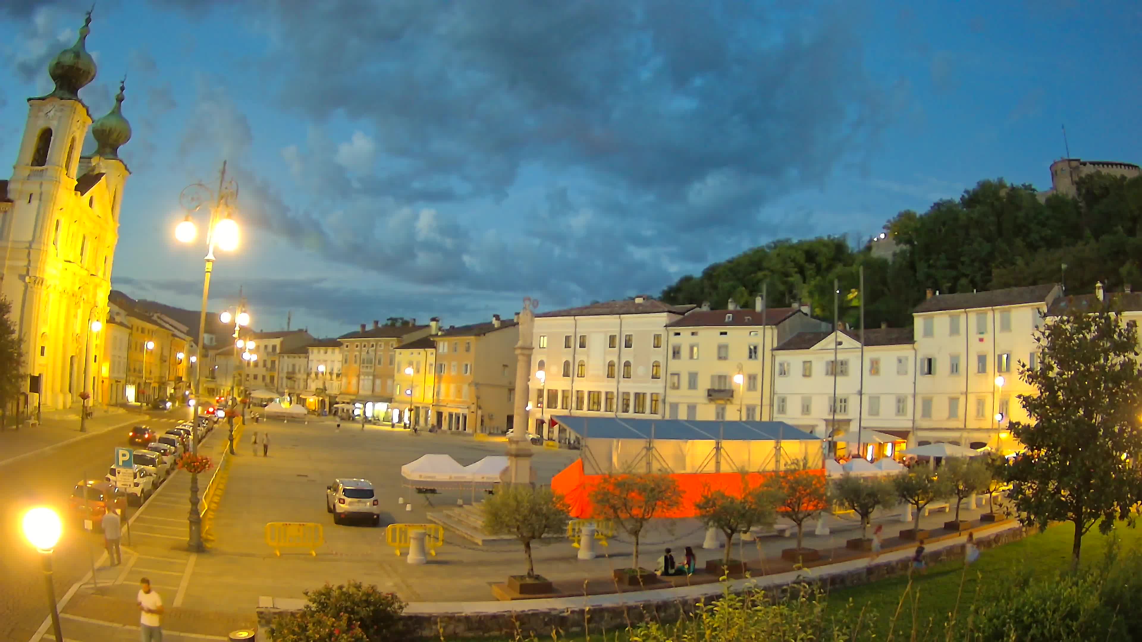 Webcam Gorizia Vittoria square – Church of st. Ignazio
