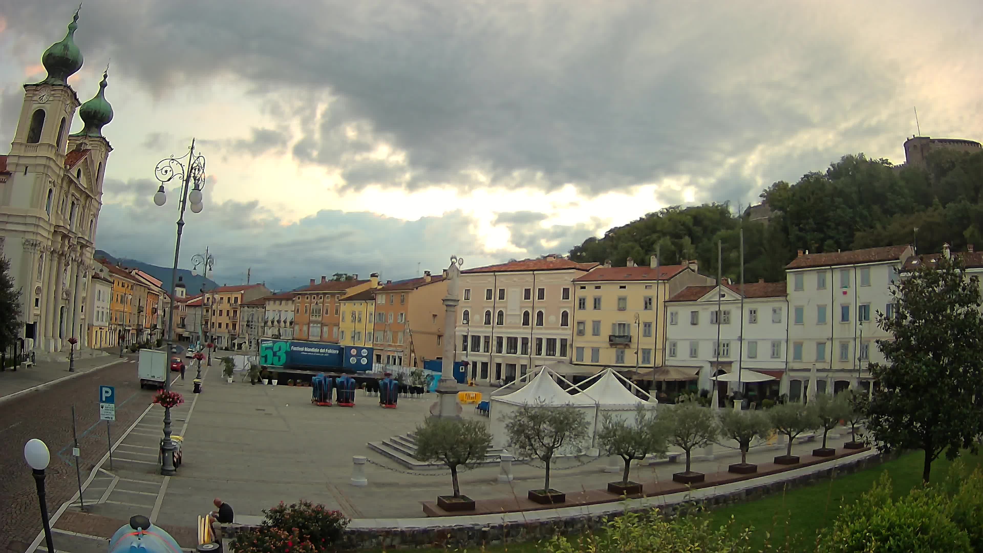 Webcam Gorizia Vittoria square – Church of st. Ignazio