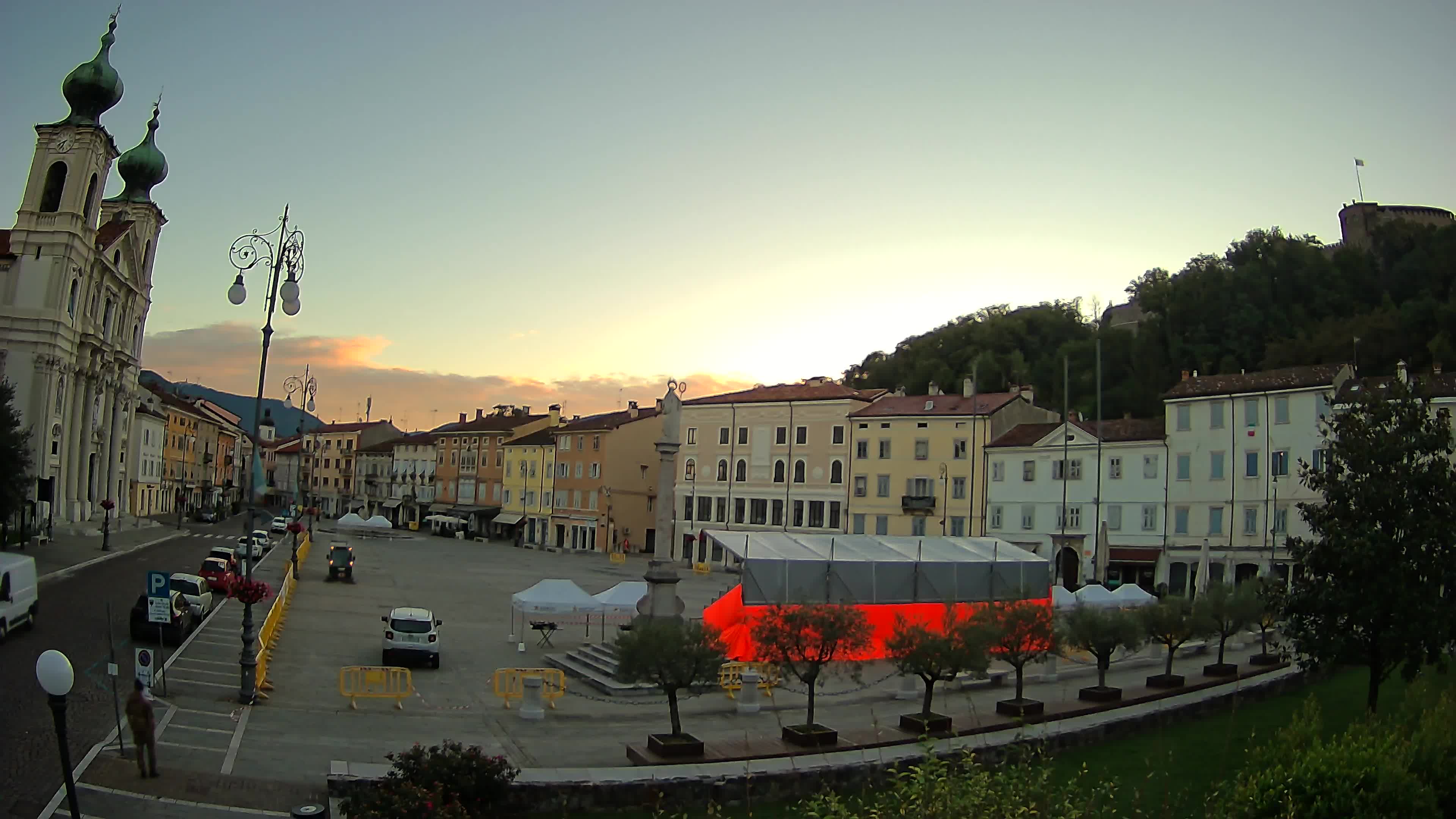 Gorizia – Place Vittoria – église st. Ignazio