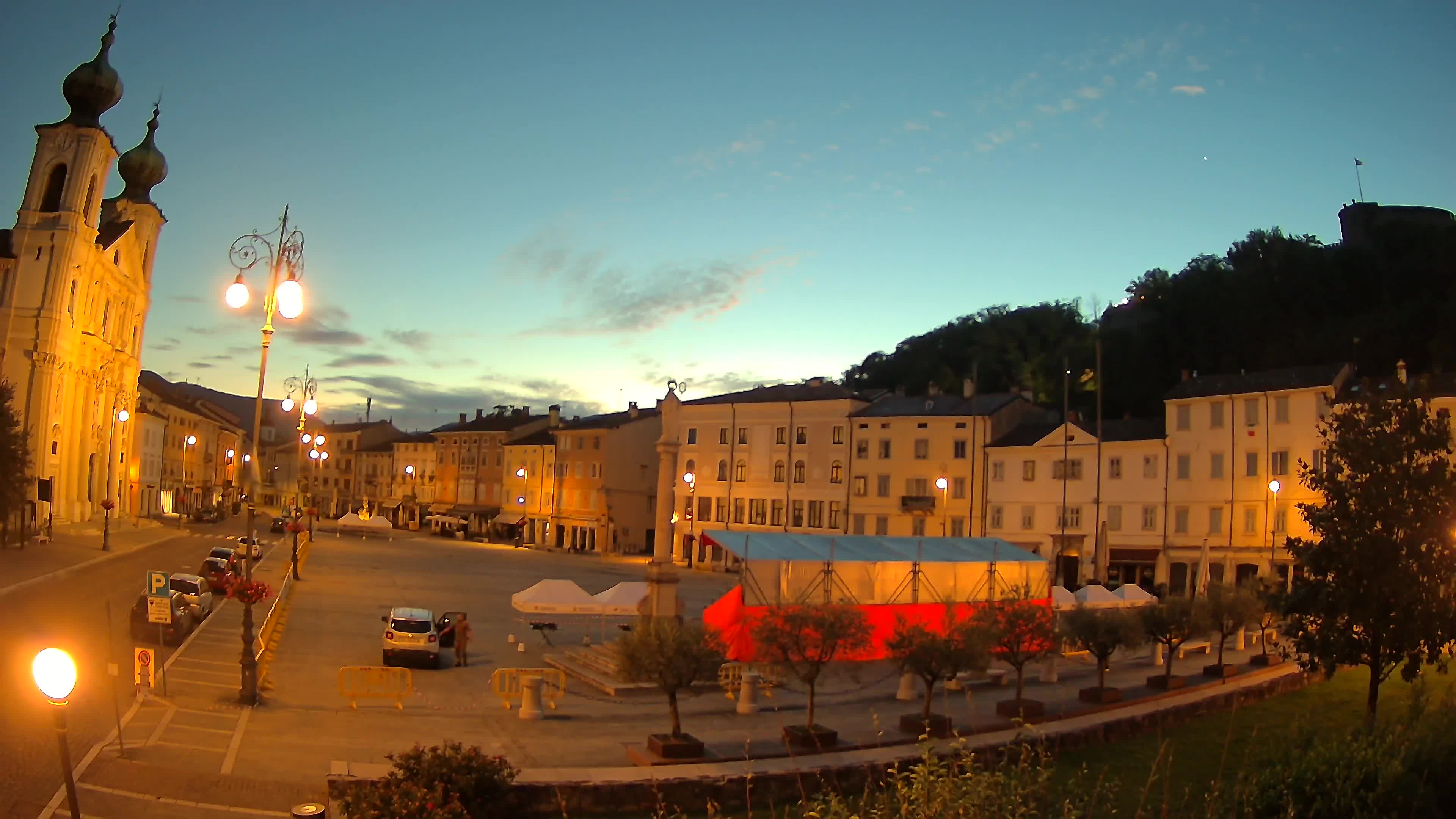 Gorizia – Place Vittoria – église st. Ignazio