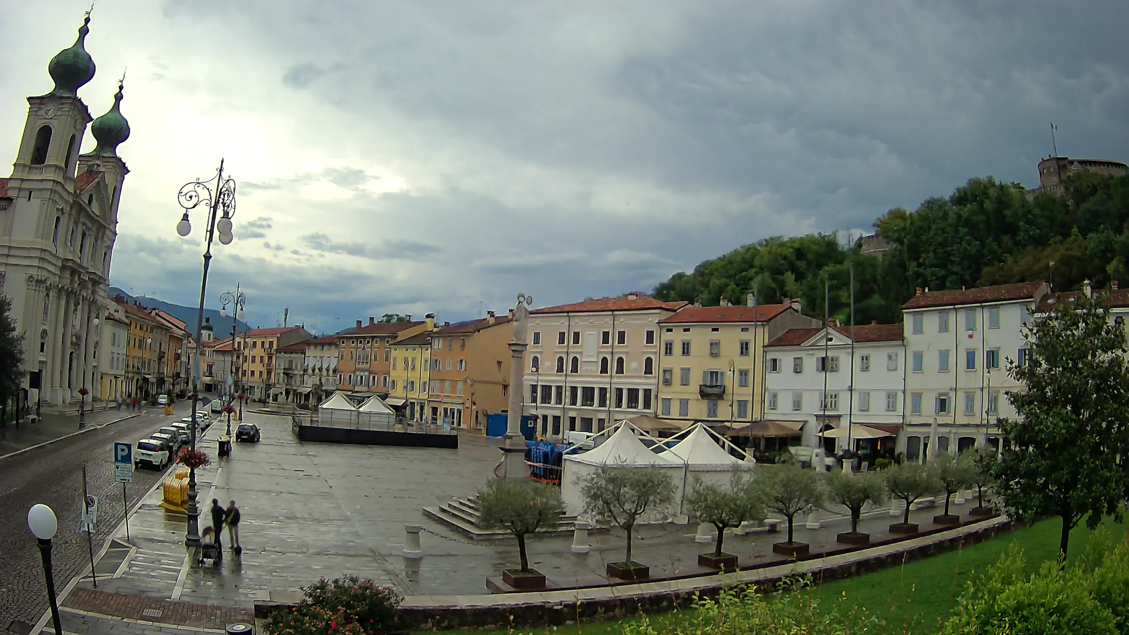 Gorizia – Place Vittoria – église st. Ignazio