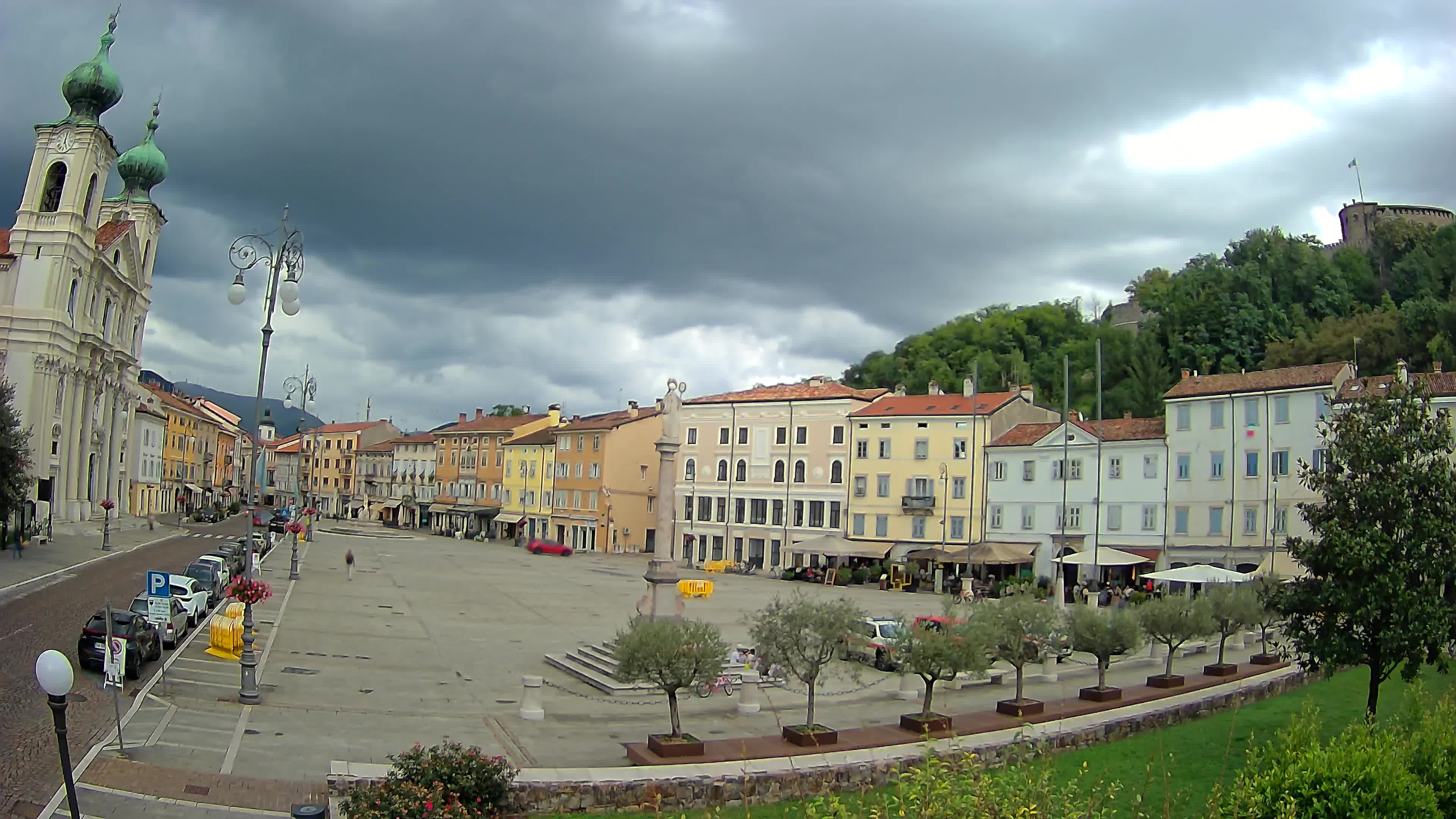 Webcam Gorizia Vittoria square – Church of st. Ignazio