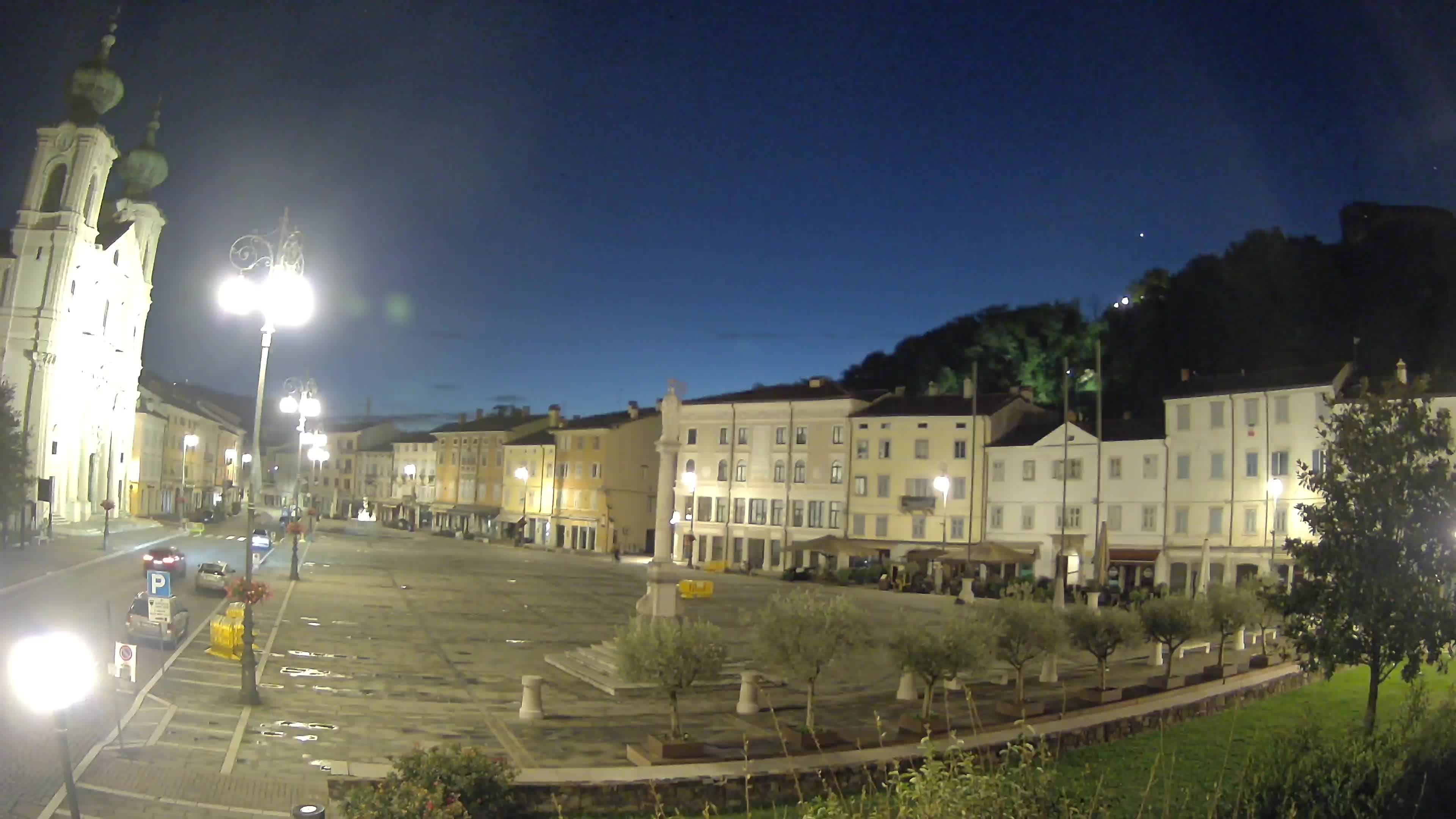 Webcam Gorizia Vittoria square – Church of st. Ignazio
