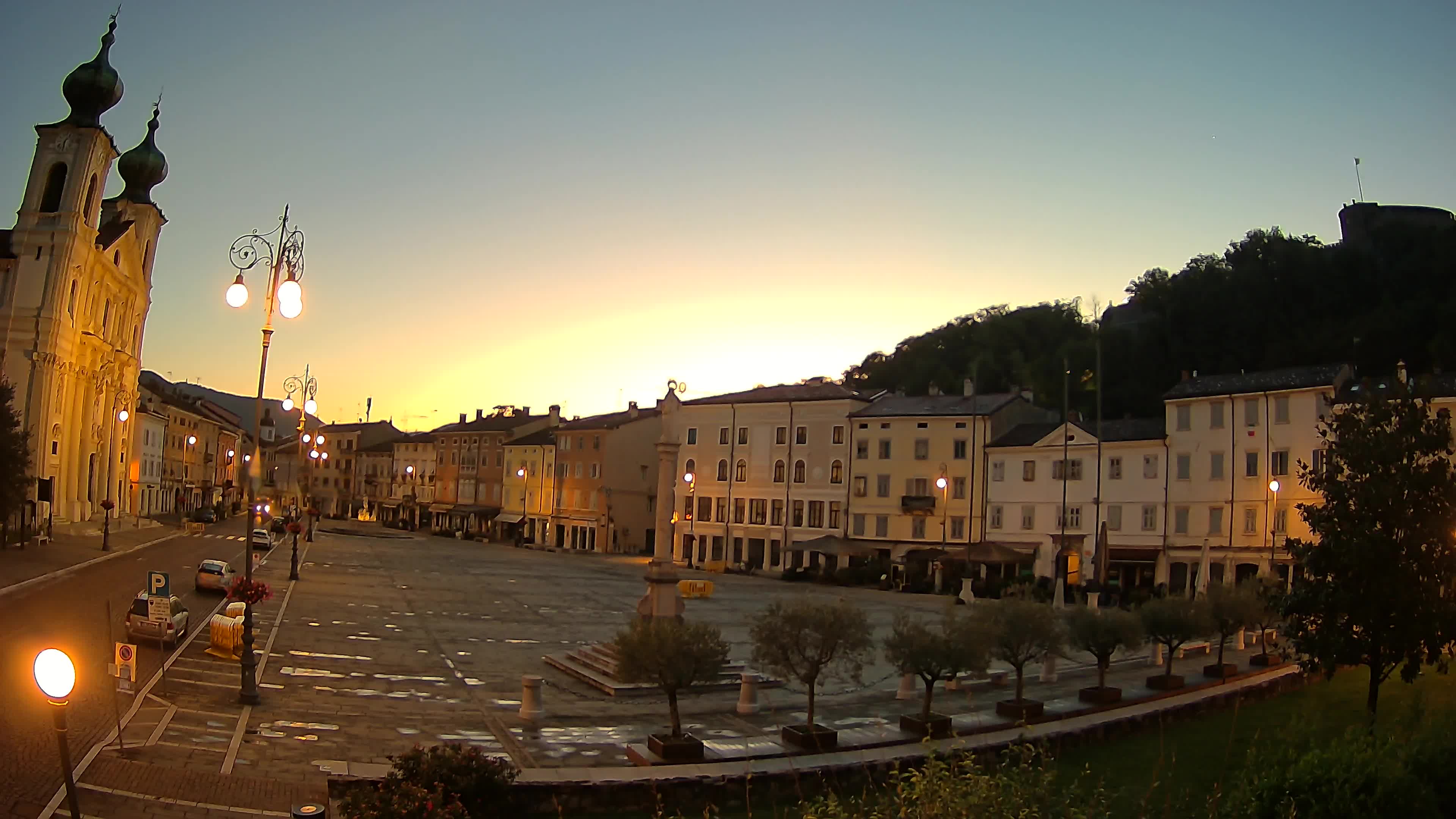 Webcam Gorizia Vittoria square – Church of st. Ignazio