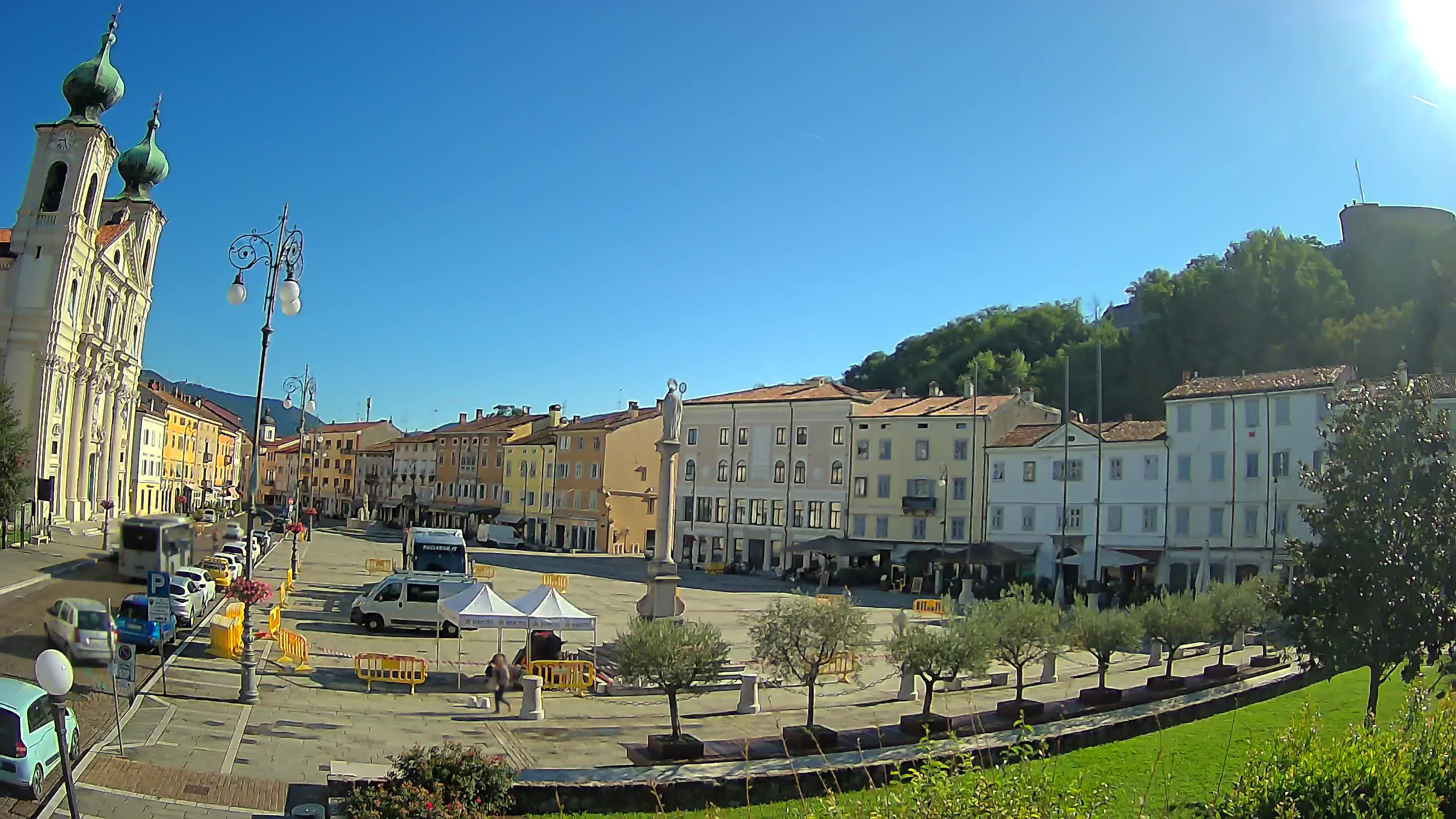 Webcam Gorizia Vittoria square – Church of st. Ignazio