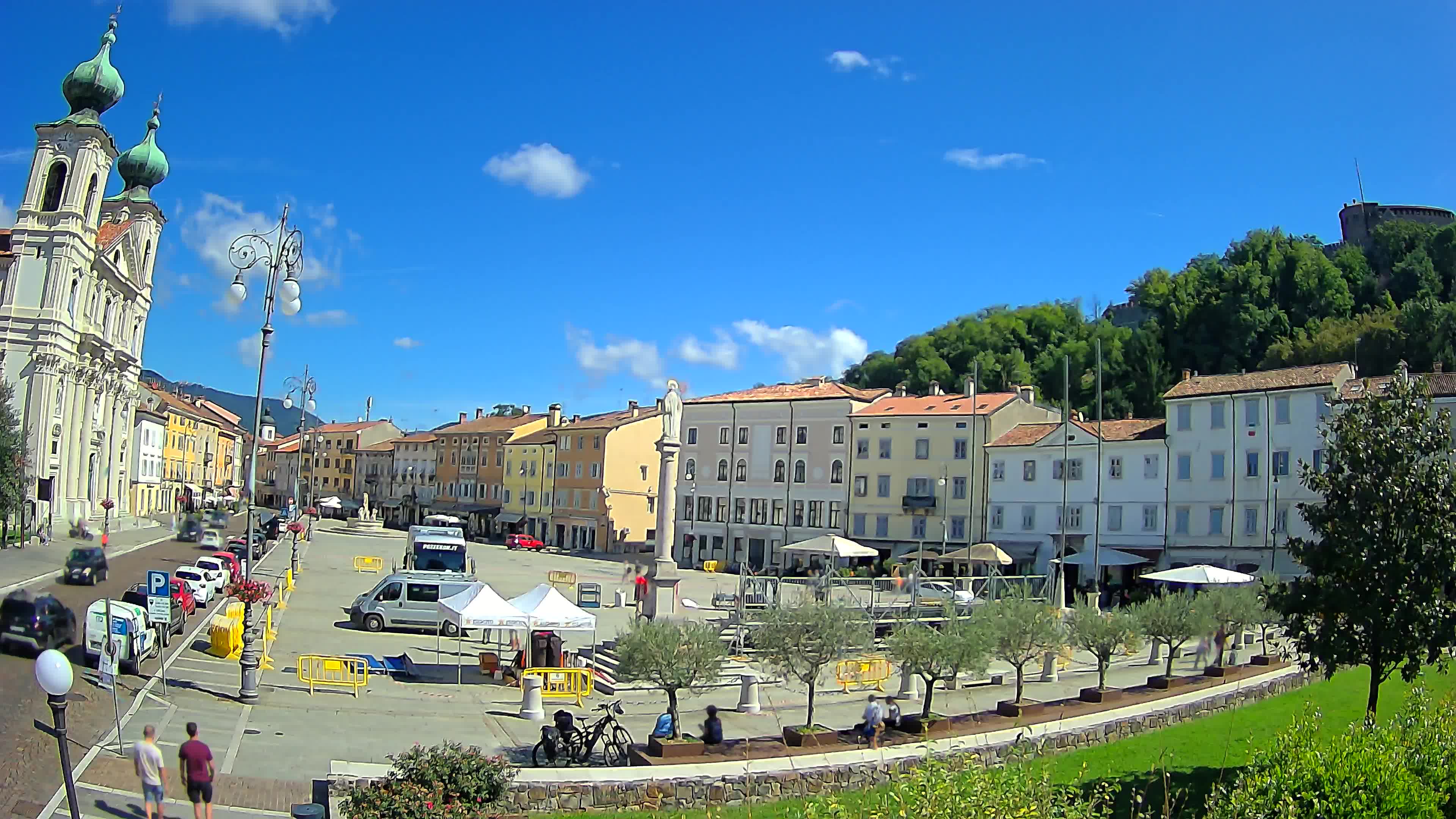 Webcam Gorizia Vittoria square – Church of st. Ignazio