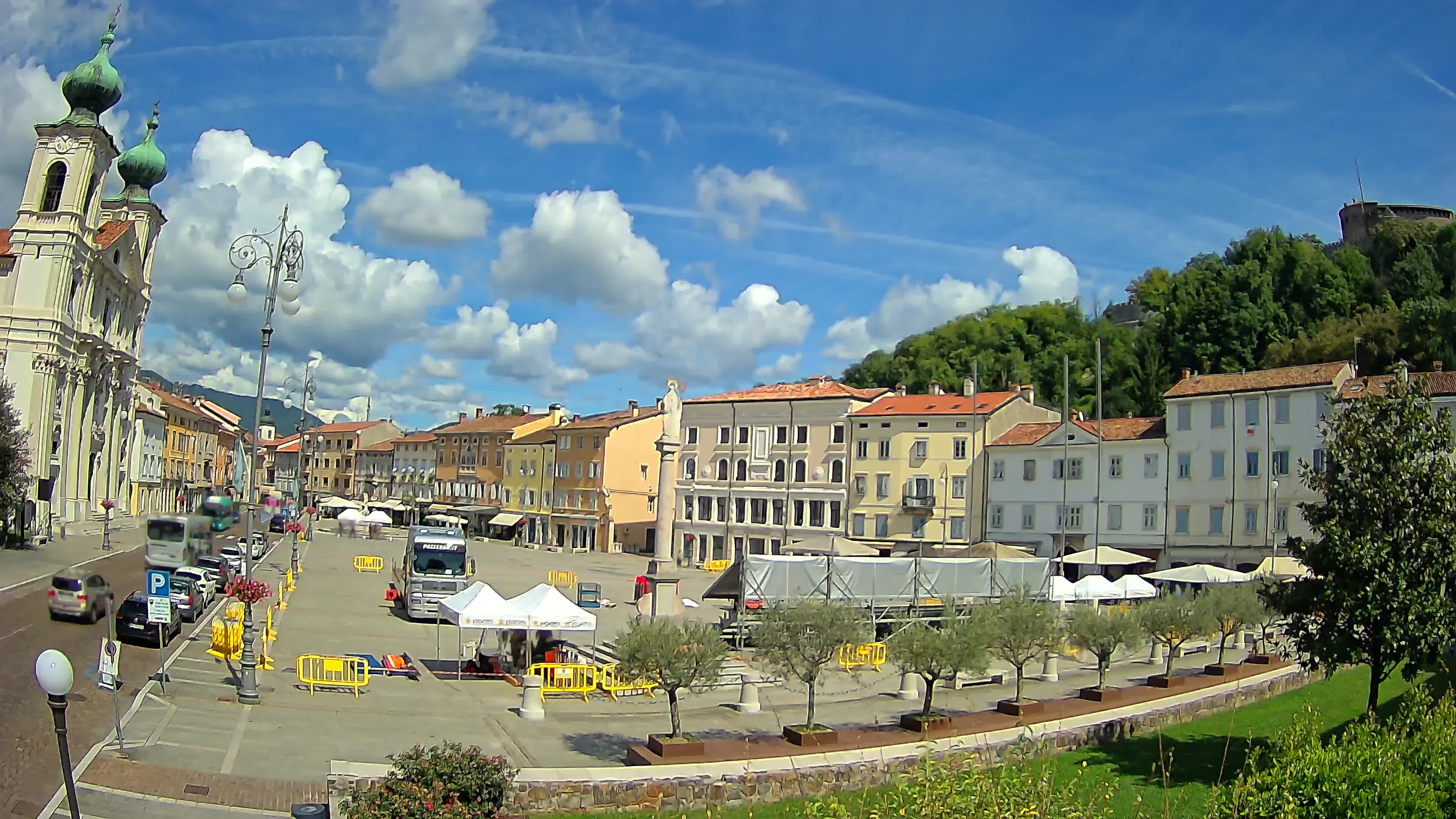 Webcam Gorizia Vittoria square – Church of st. Ignazio