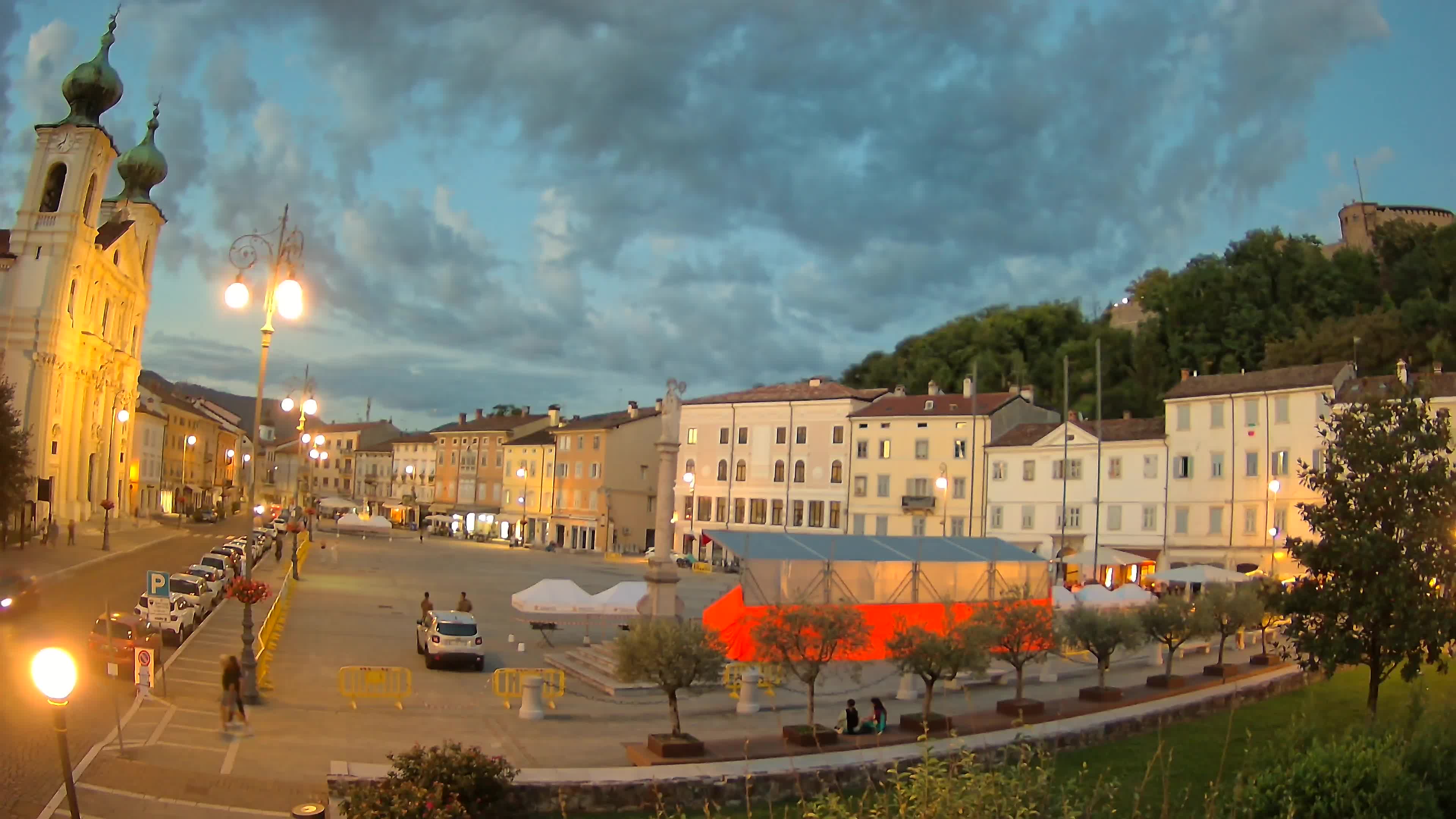 Gorizia – Place Vittoria – église st. Ignazio