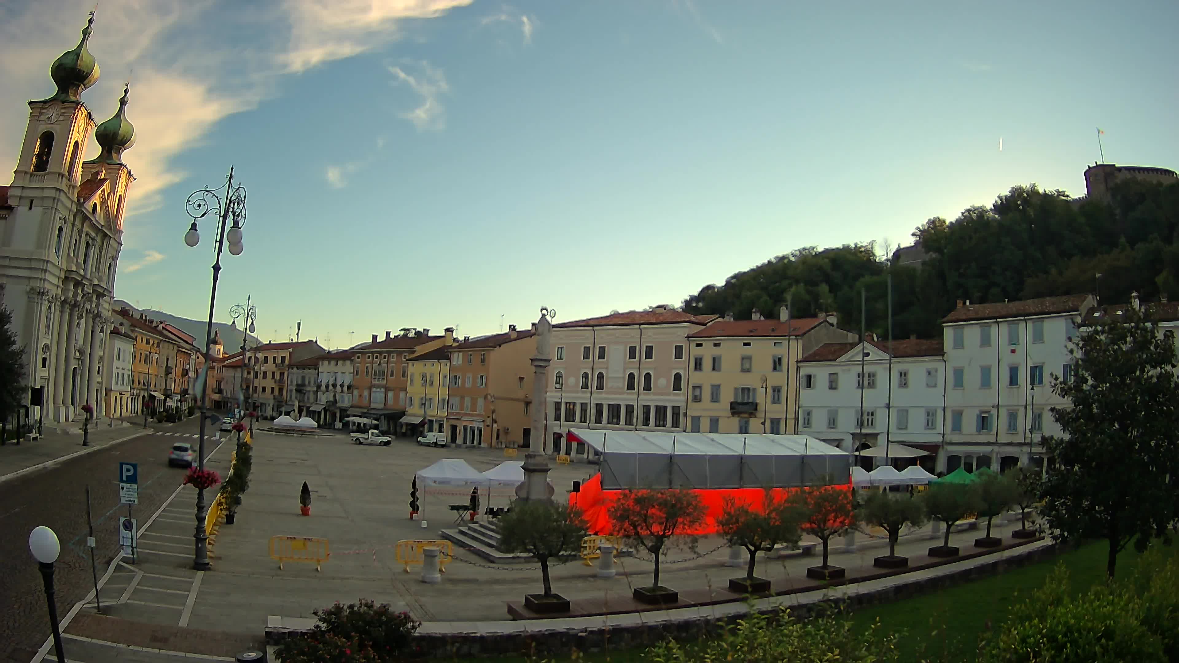 Webcam Gorizia Vittoria square – Church of st. Ignazio