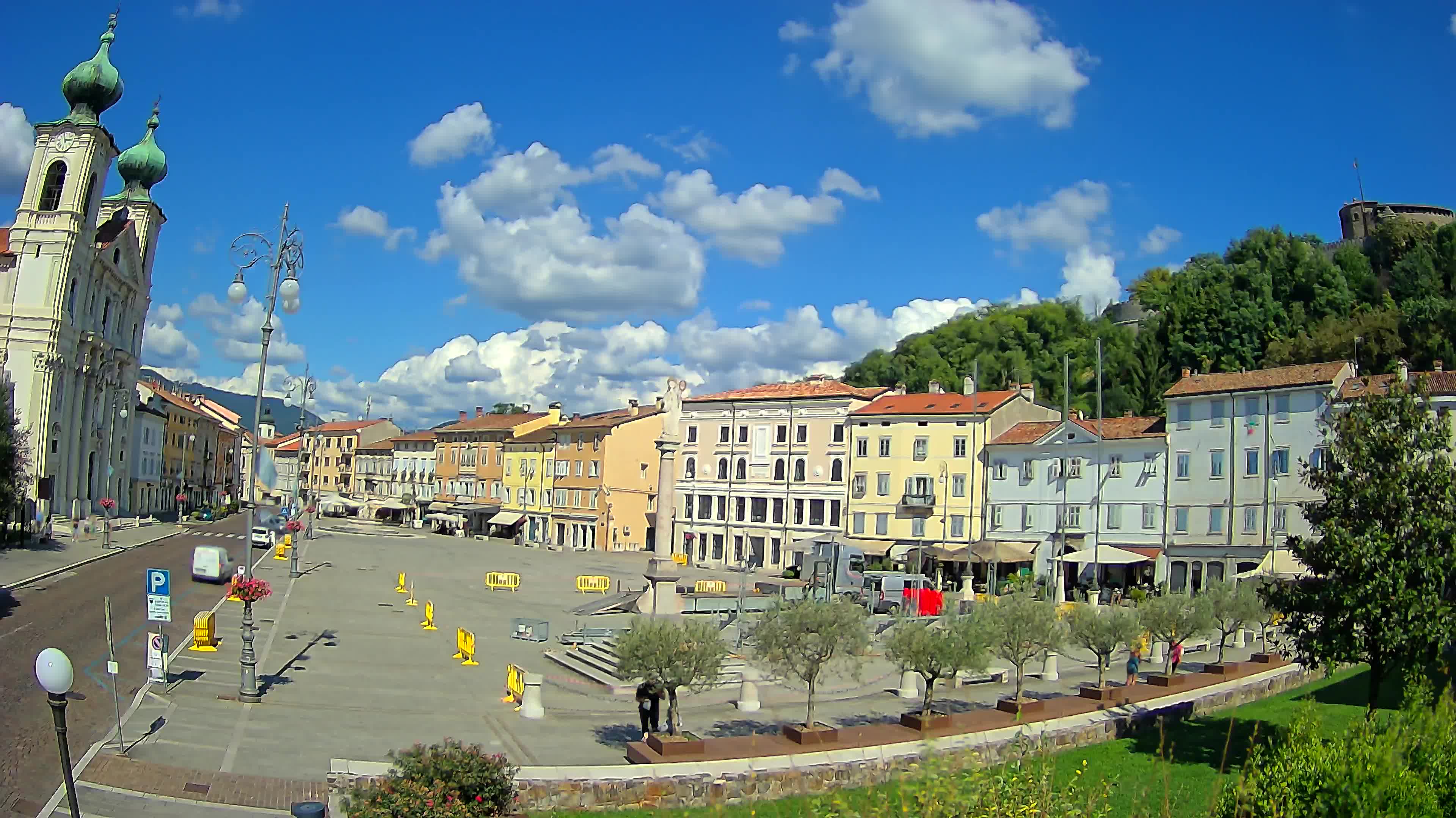 Webcam Gorizia Vittoria square – Church of st. Ignazio