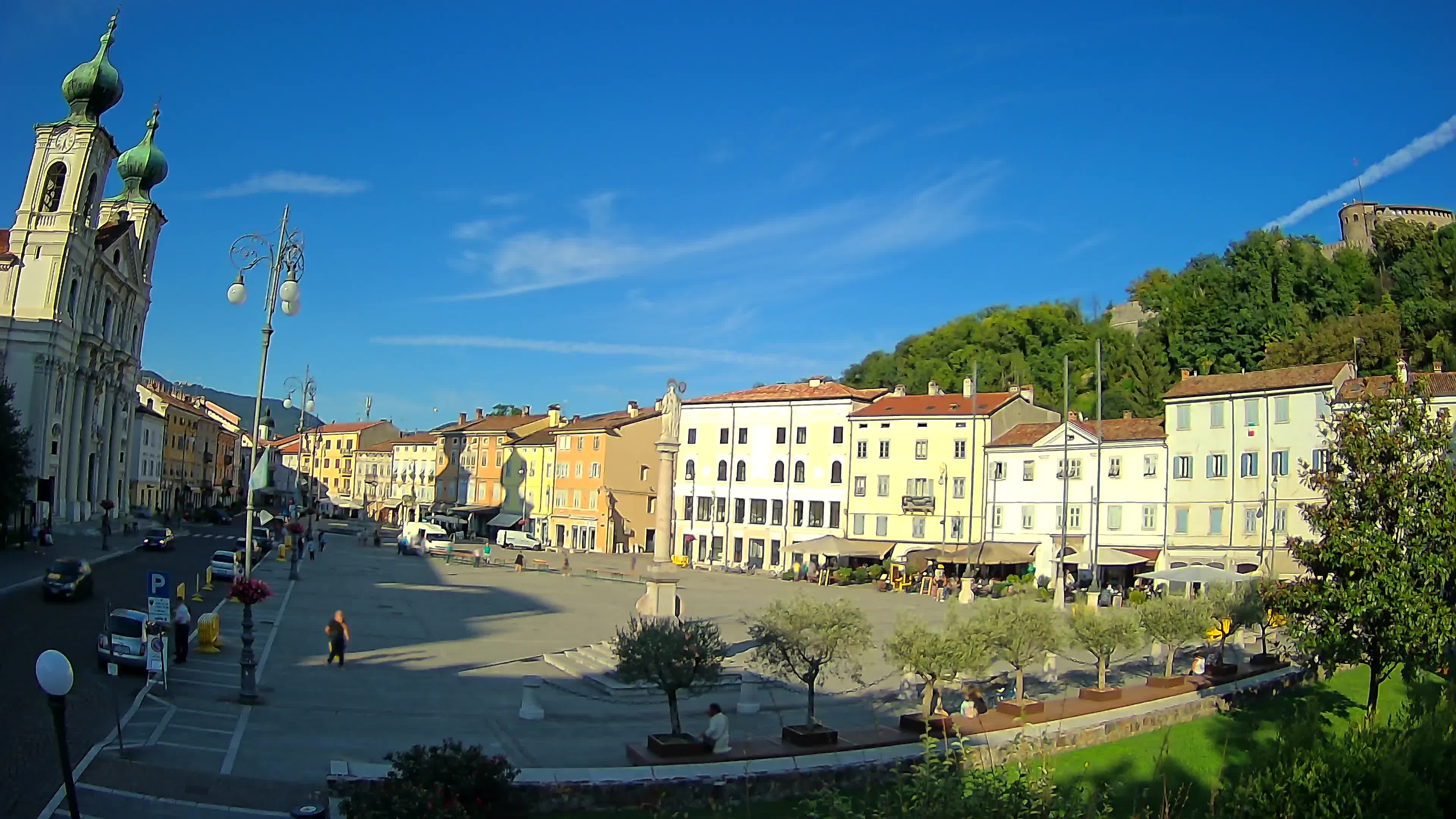 Webcam Gorizia Vittoria square – Church of st. Ignazio