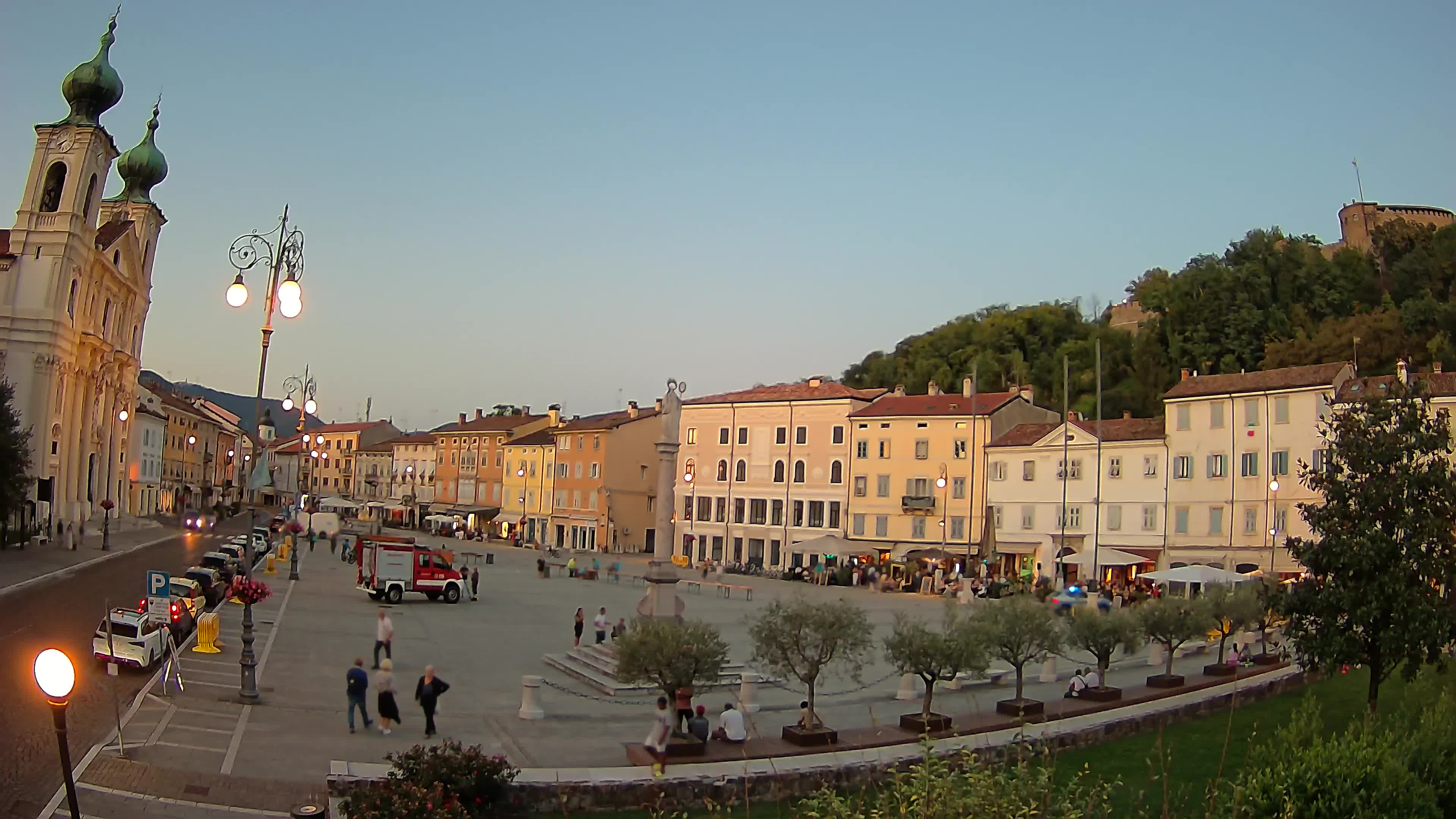 Webcam Gorizia Vittoria square – Church of st. Ignazio