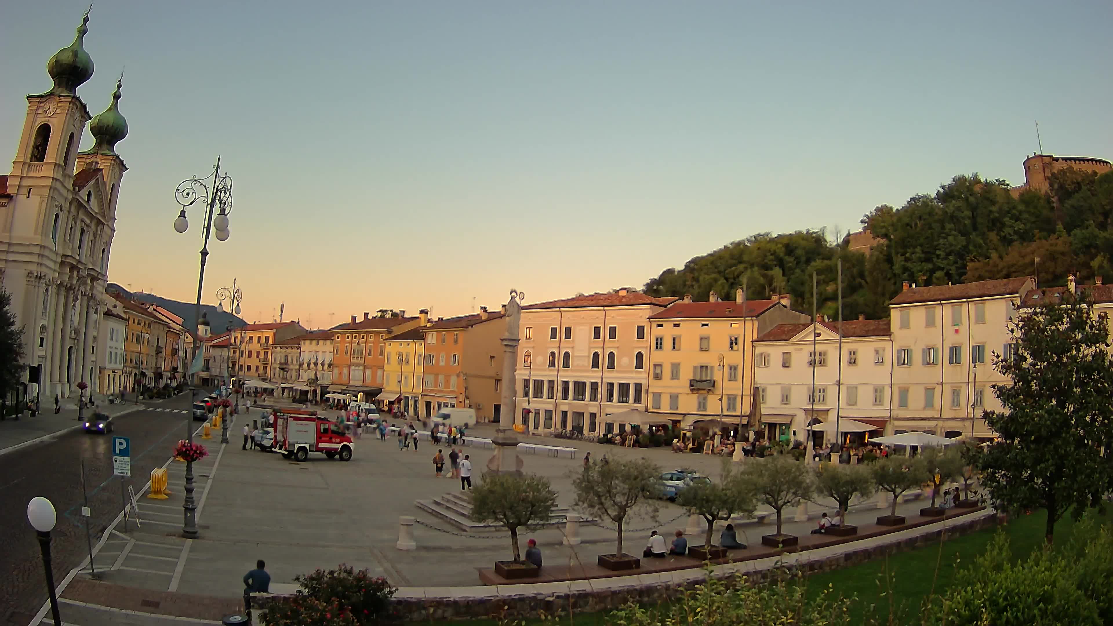 Webcam Gorizia Vittoria square – Church of st. Ignazio