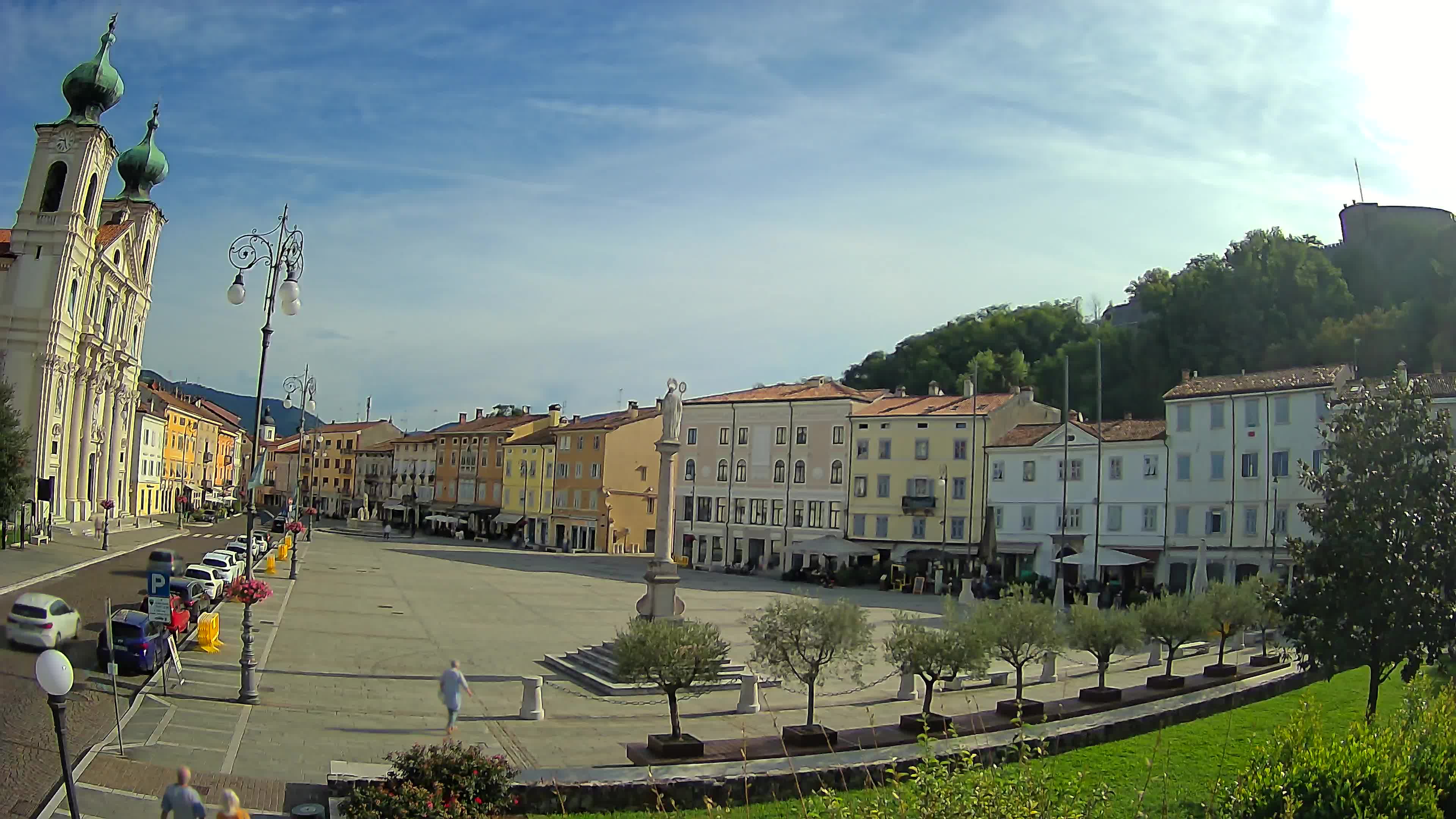 Webcam Gorizia Vittoria square – Church of st. Ignazio
