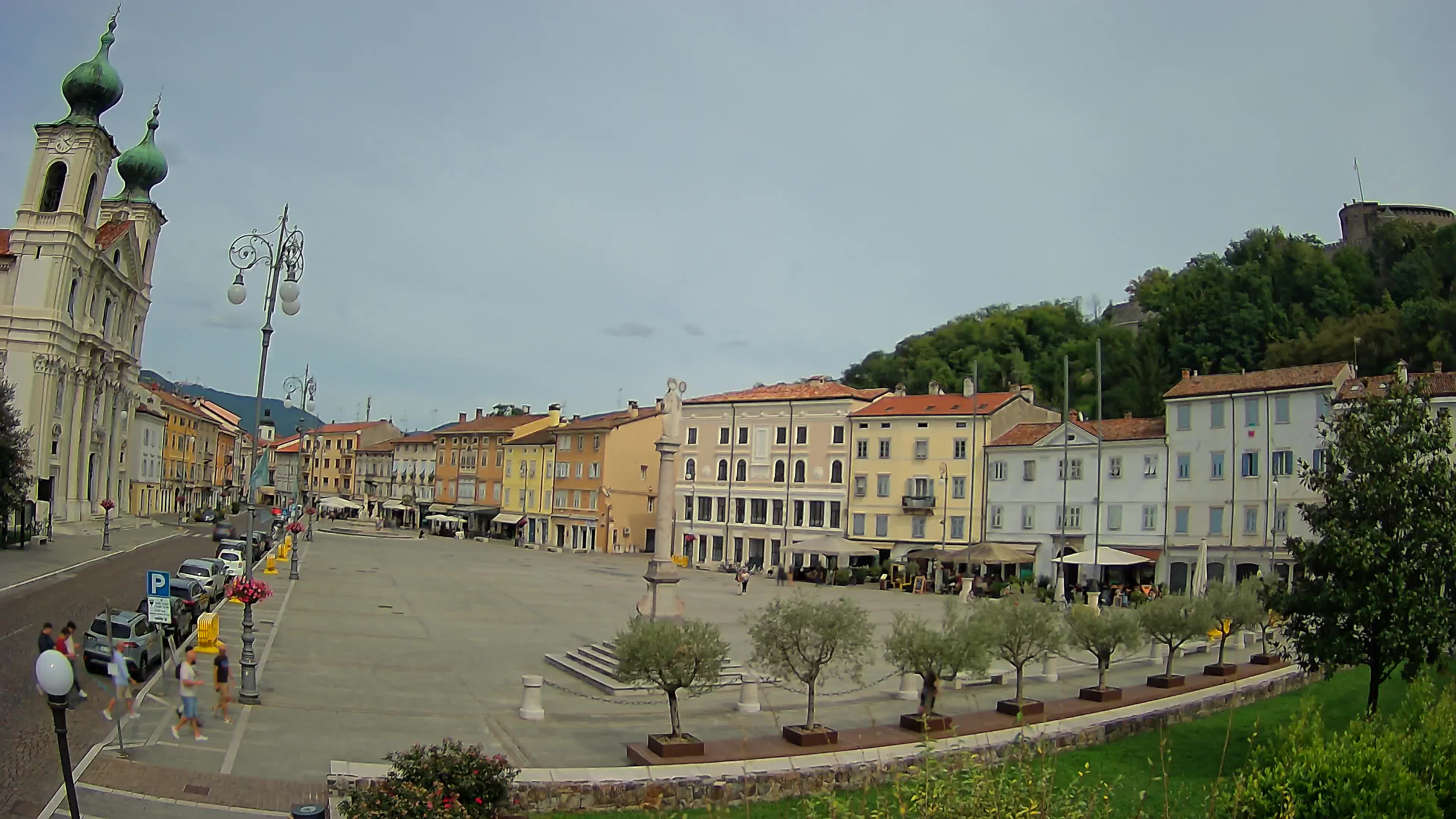 Webcam Gorizia Vittoria square – Church of st. Ignazio