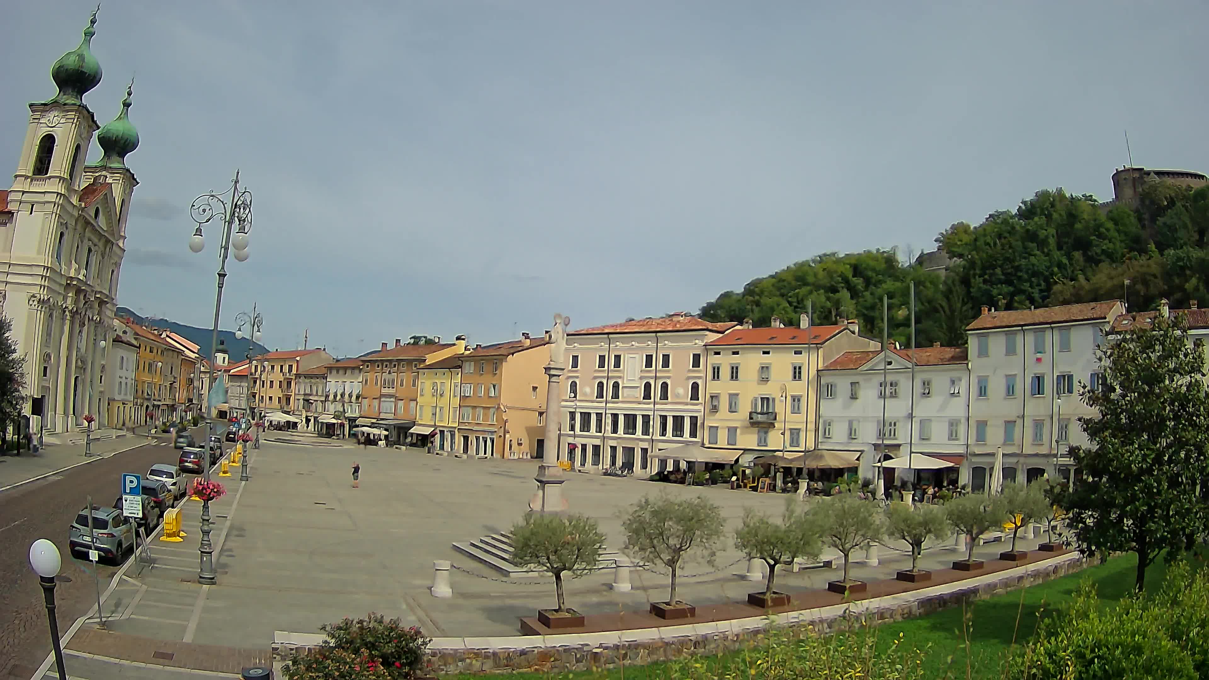 Webcam Gorizia Vittoria square – Church of st. Ignazio