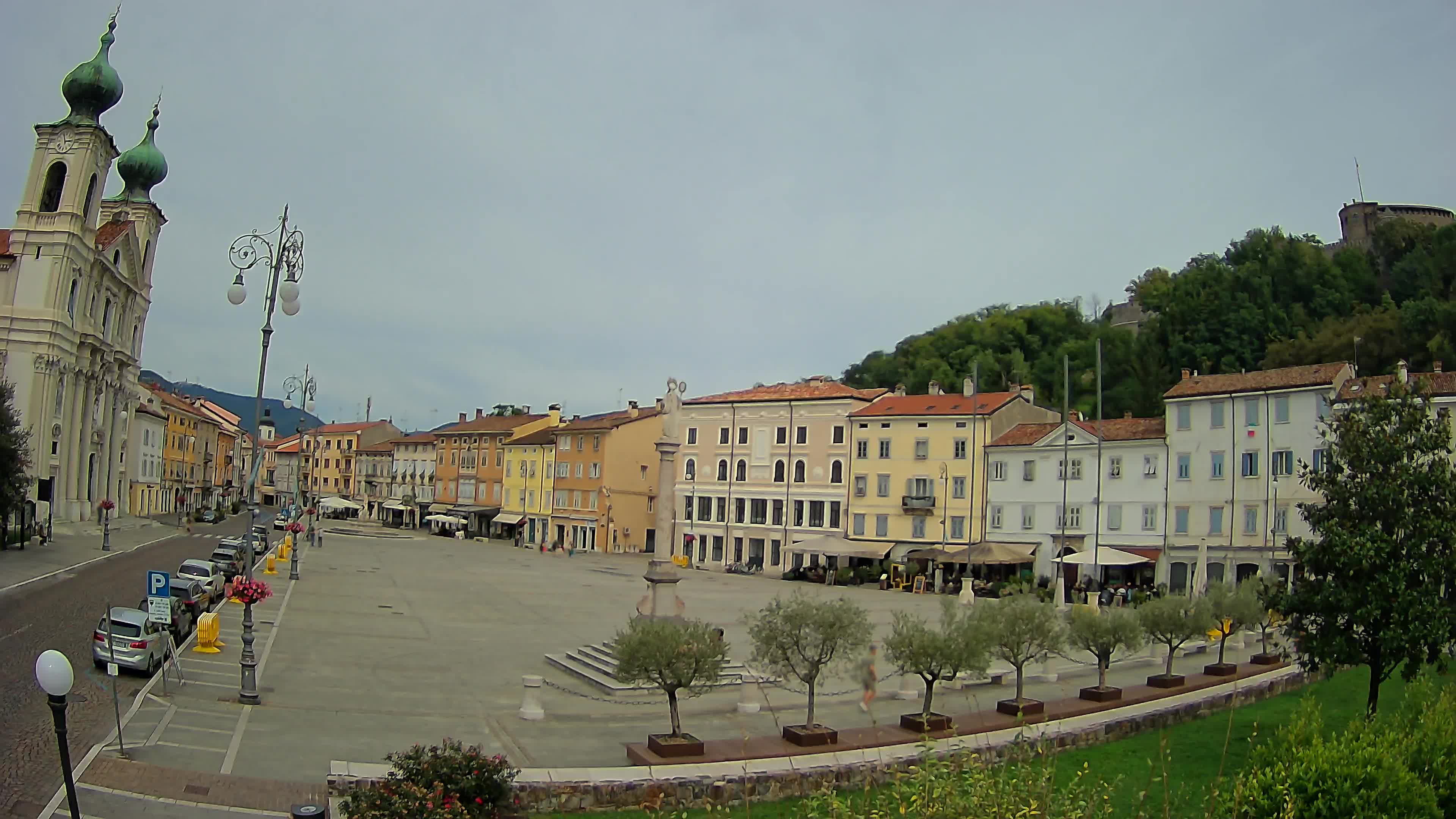 Webcam Gorizia Vittoria square – Church of st. Ignazio