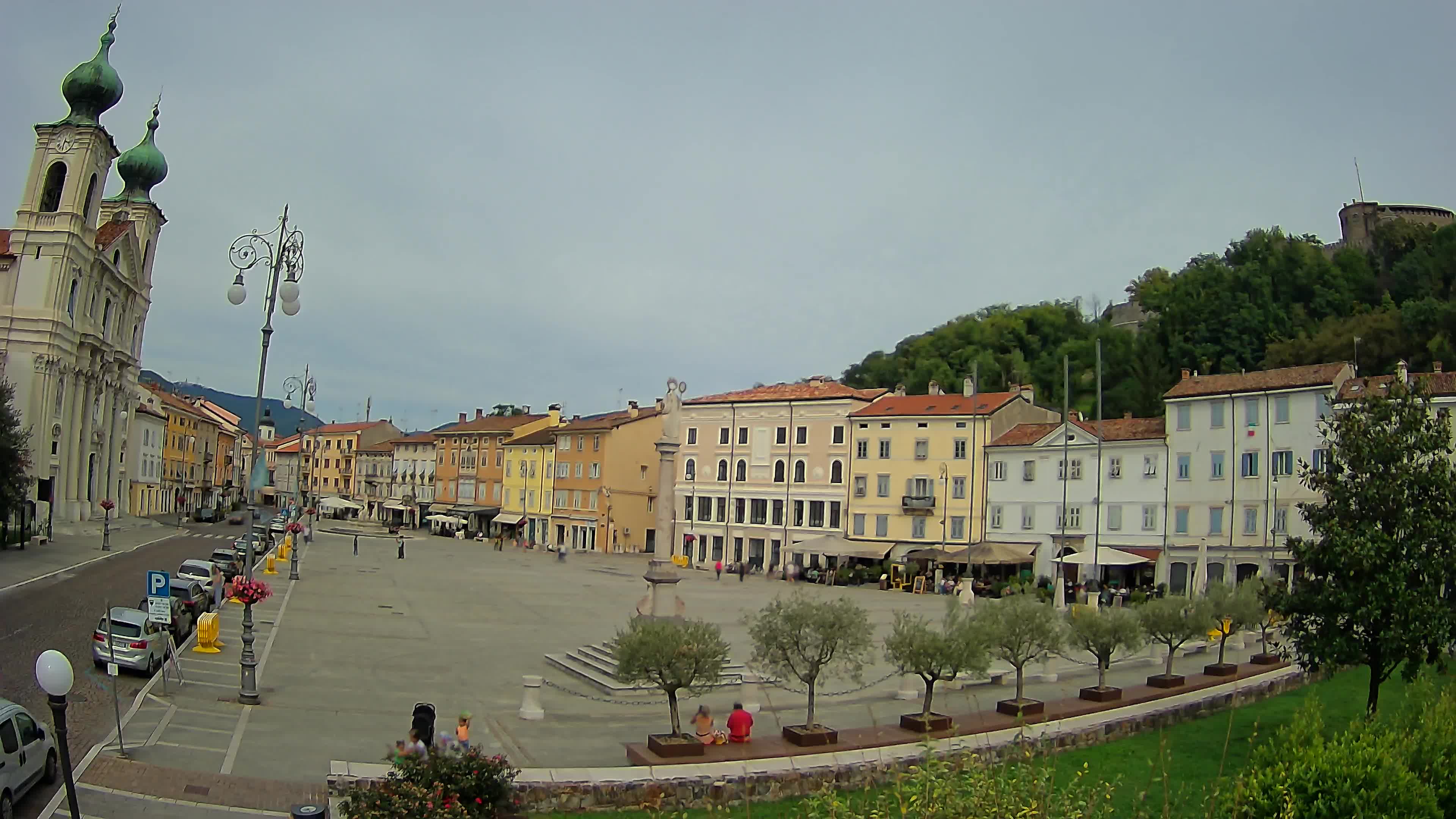 Gorizia – Place Vittoria – église st. Ignazio
