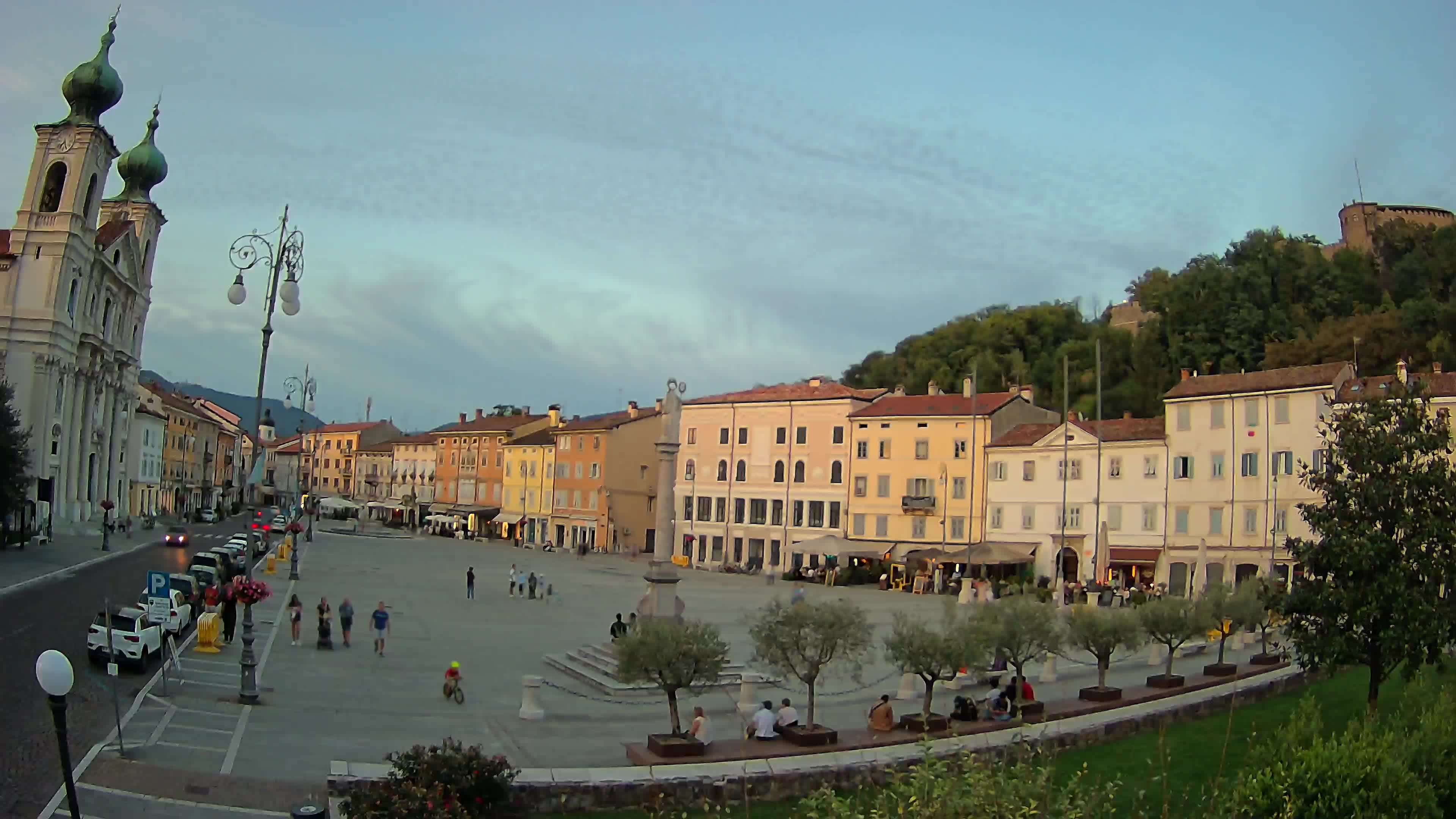 Webcam Gorizia Vittoria square – Church of st. Ignazio