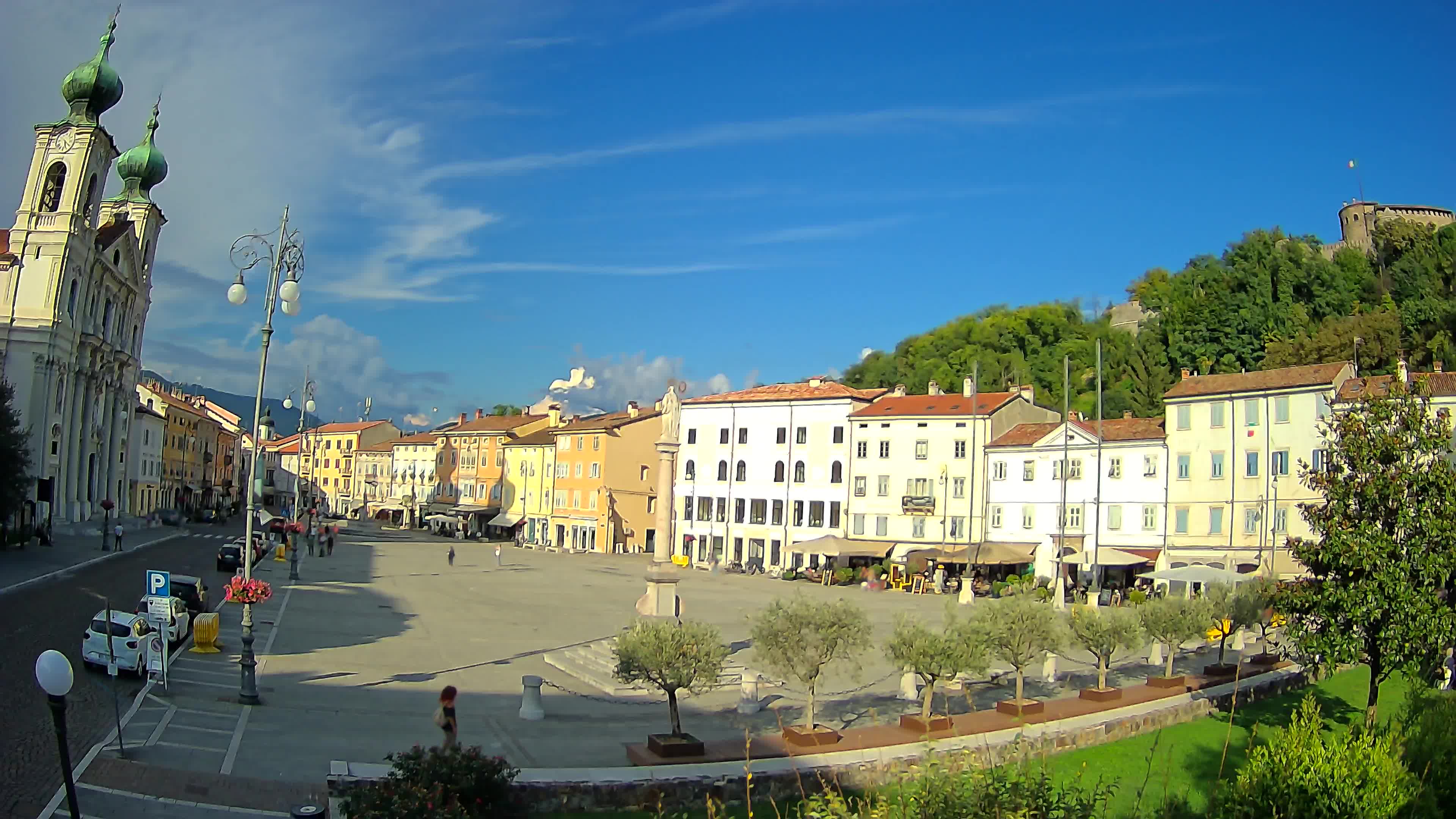 Webcam Gorizia Vittoria square – Church of st. Ignazio