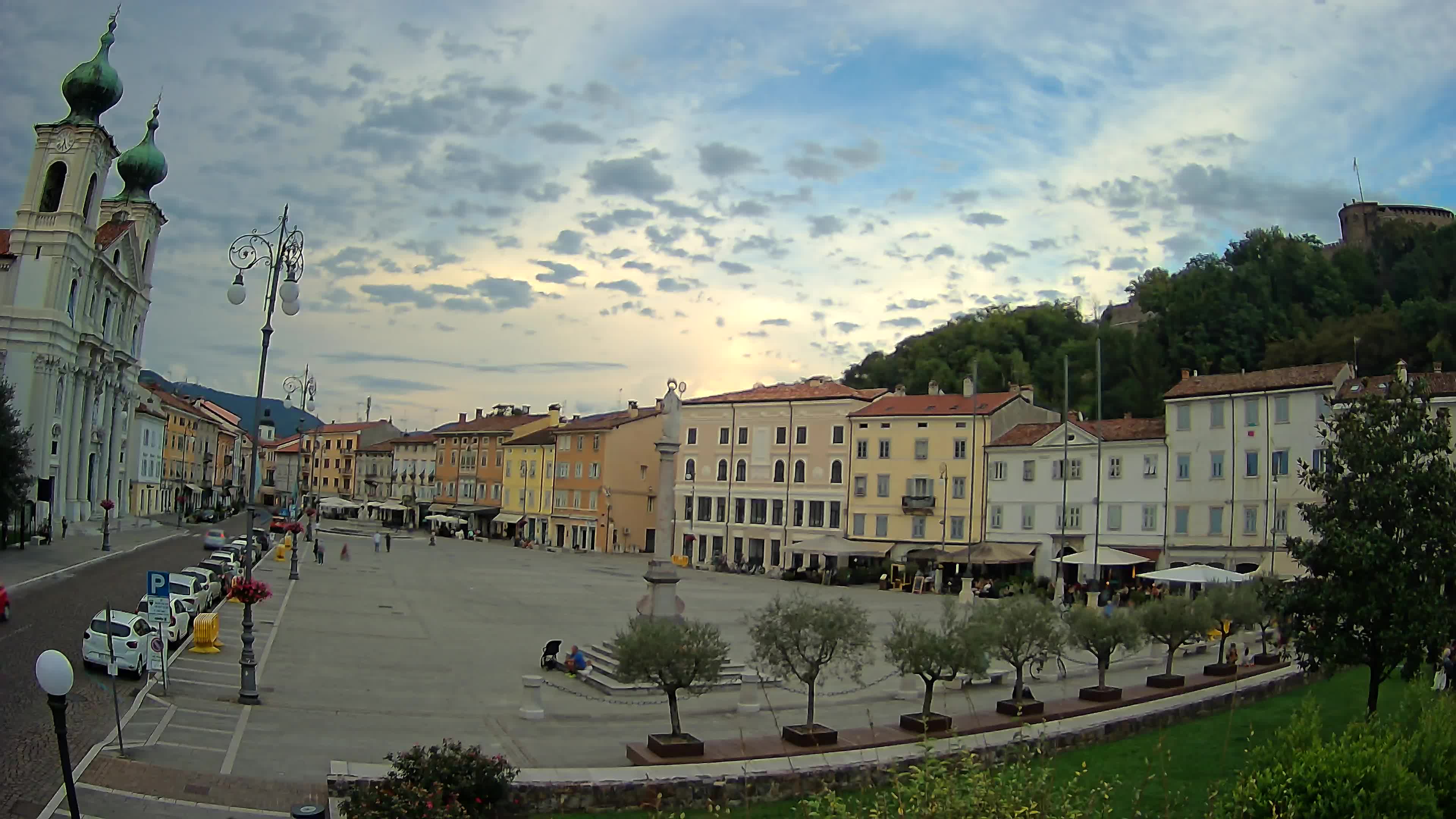 Webcam Gorizia Vittoria square – Church of st. Ignazio