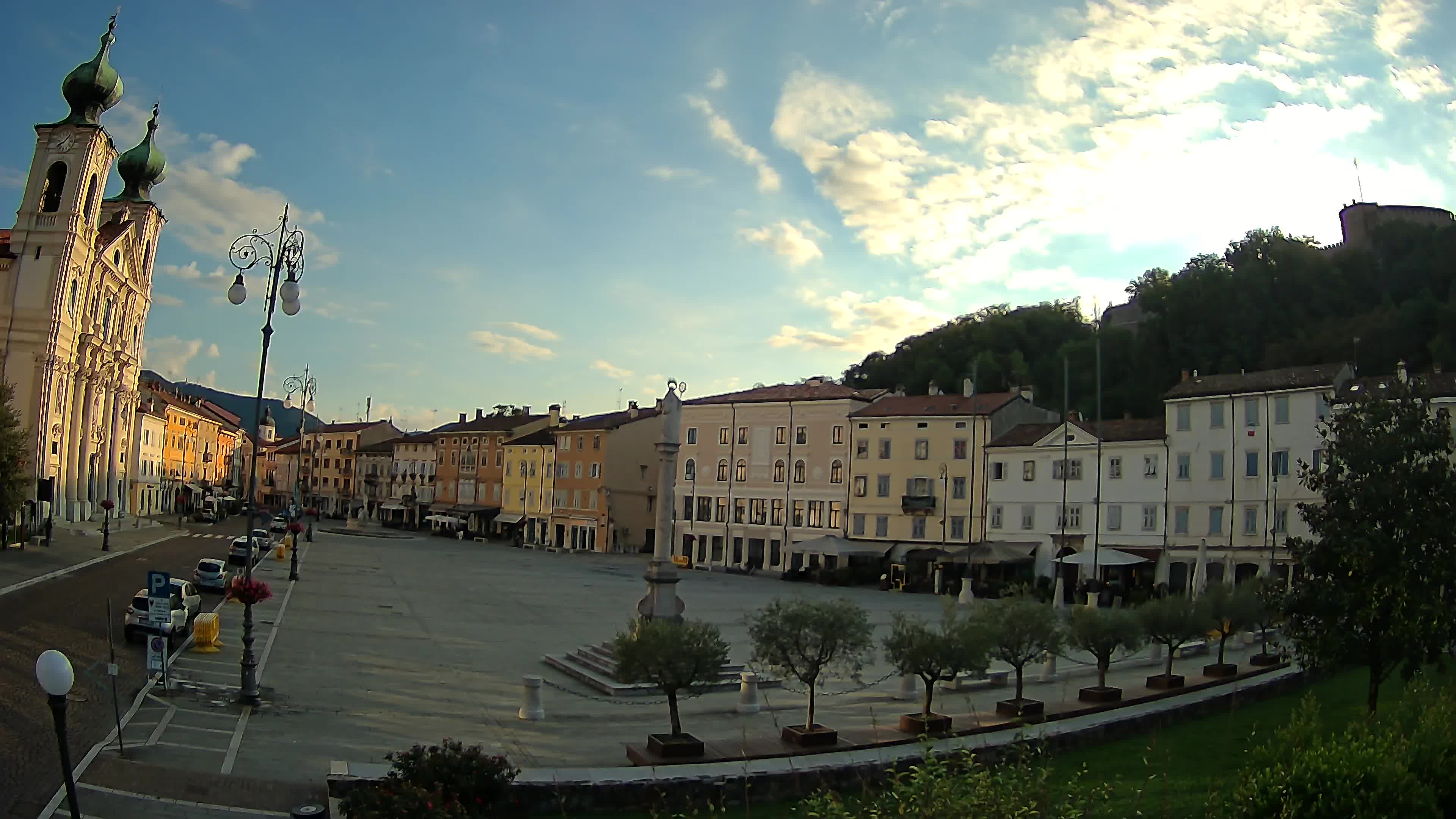 Webcam Gorizia Vittoria square – Church of st. Ignazio