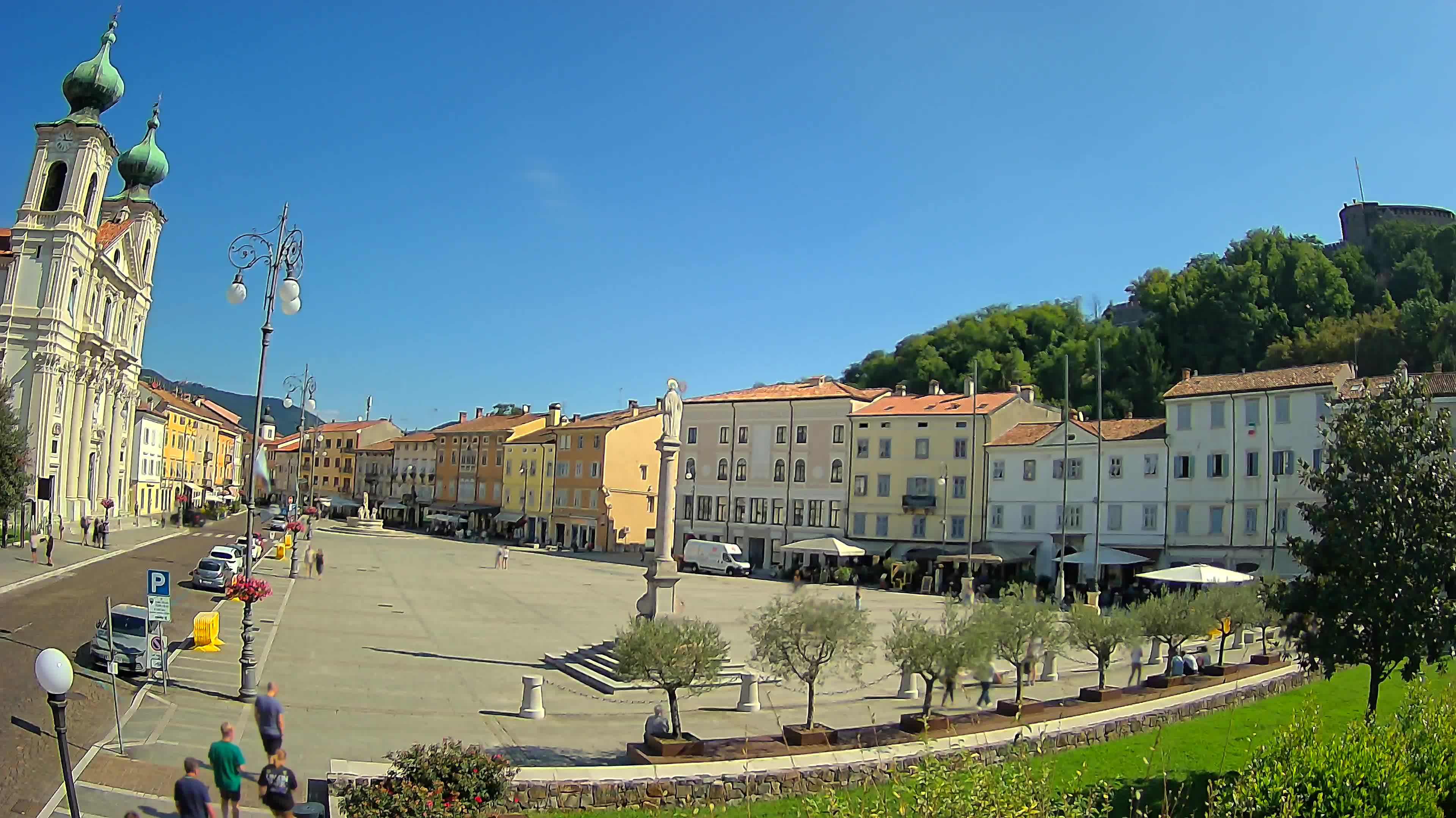 Webcam Gorizia Vittoria square – Church of st. Ignazio