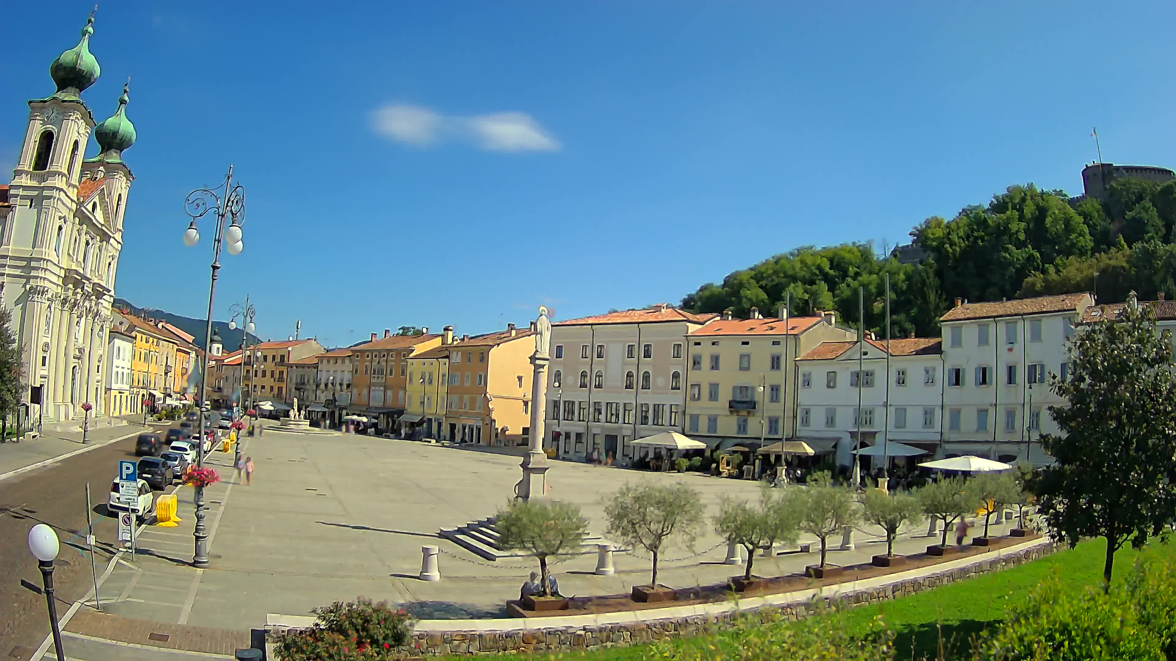 Webcam Gorizia Vittoria square – Church of st. Ignazio