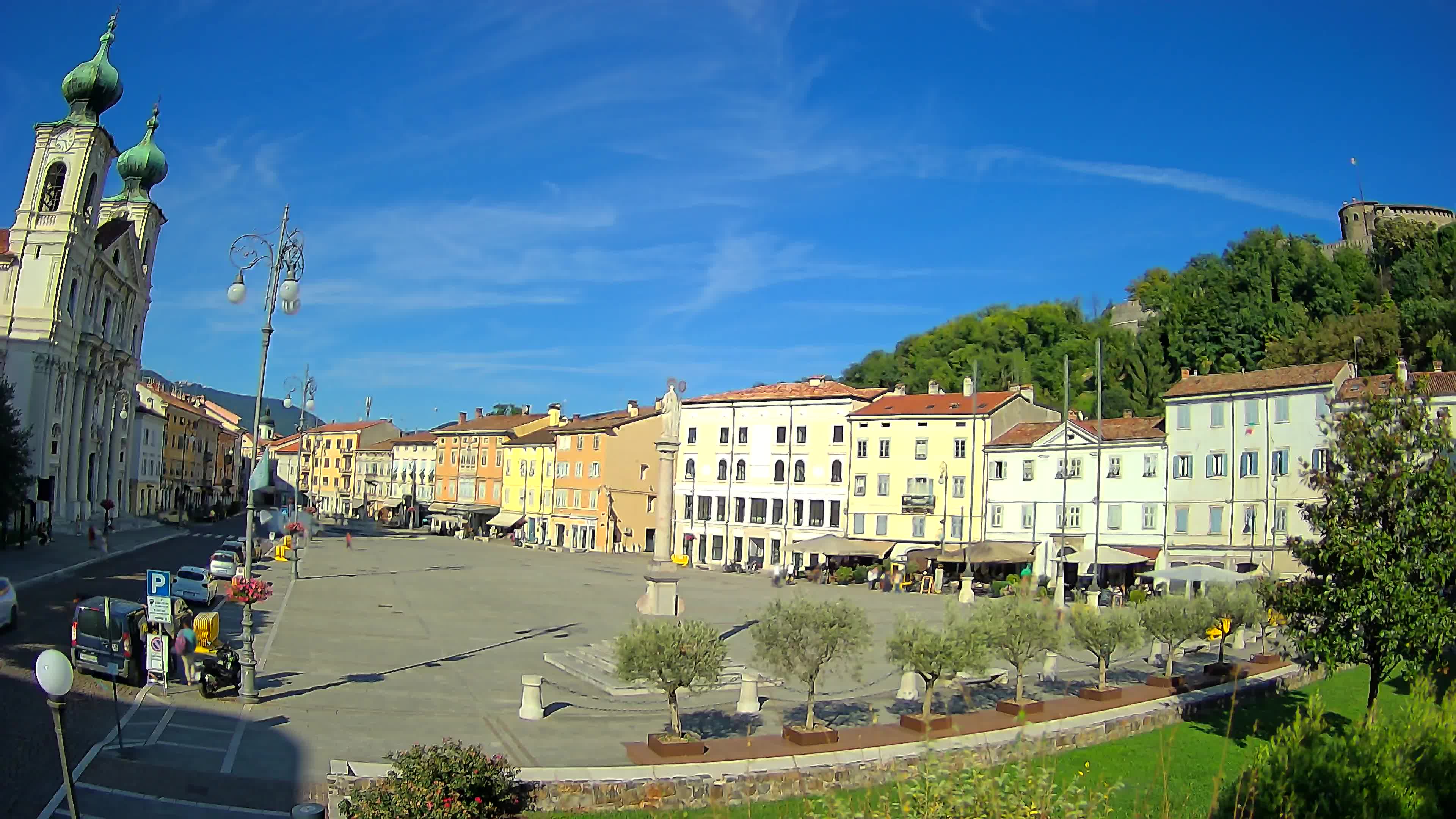 Webcam Gorizia Vittoria square – Church of st. Ignazio