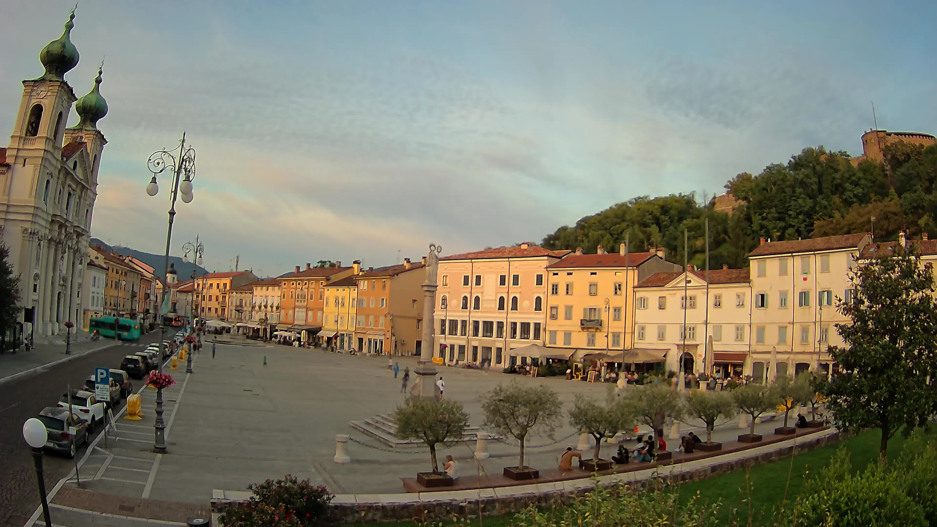 Webcam Gorizia Vittoria square – Church of st. Ignazio