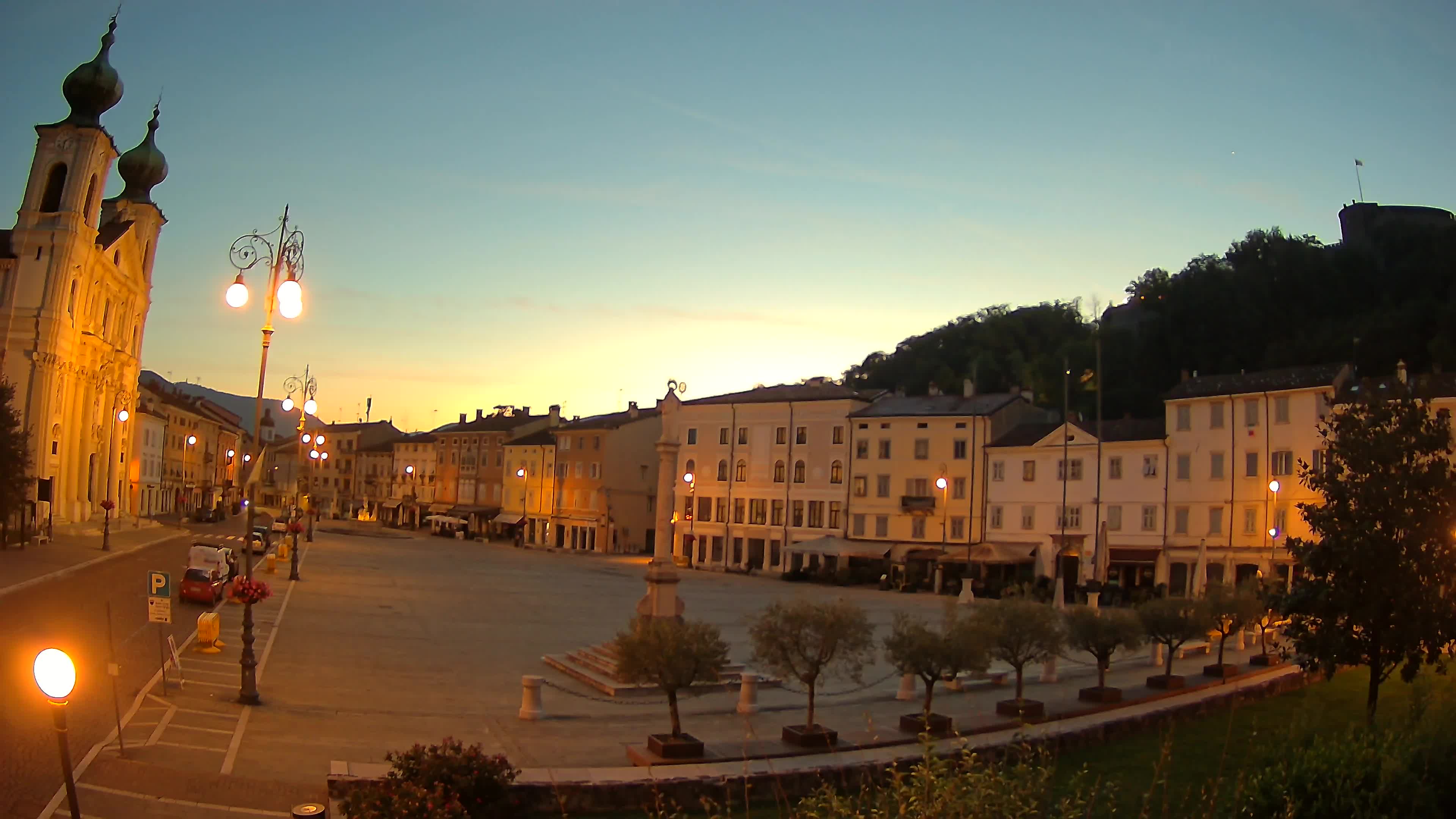 Webcam Gorizia Vittoria square – Church of st. Ignazio