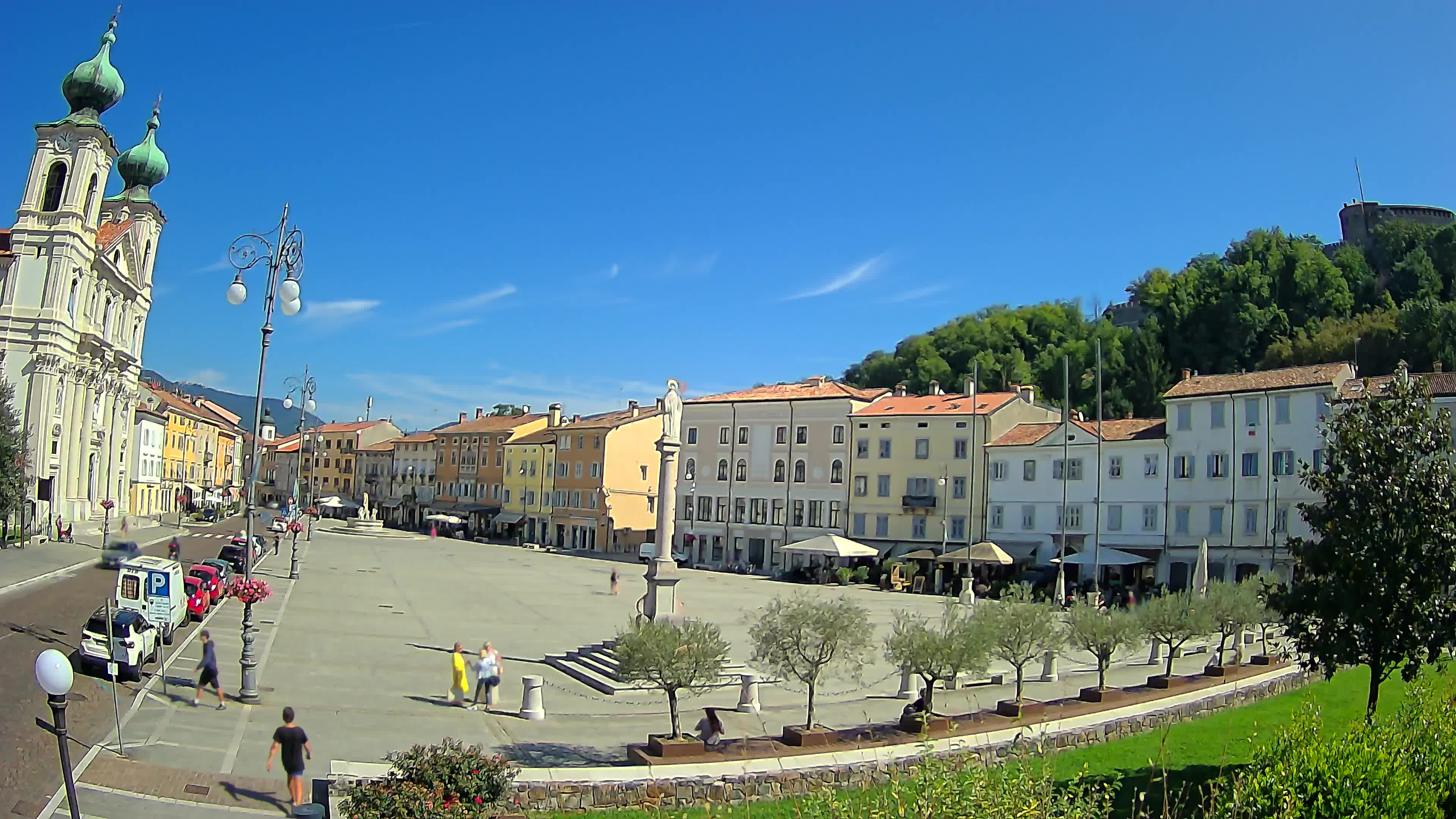 Webcam Gorizia Vittoria square – Church of st. Ignazio