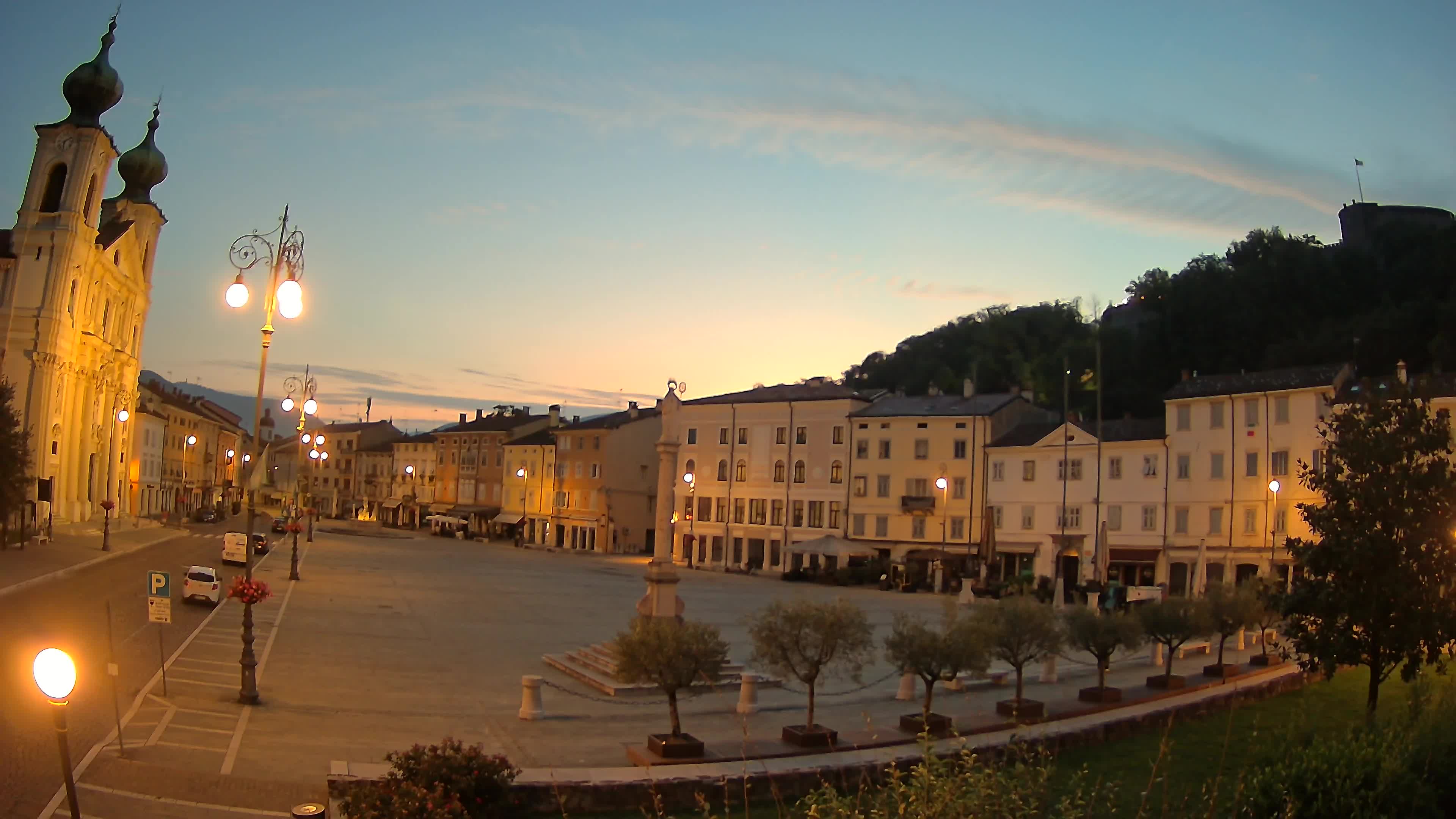 Webcam Gorizia Vittoria square – Church of st. Ignazio