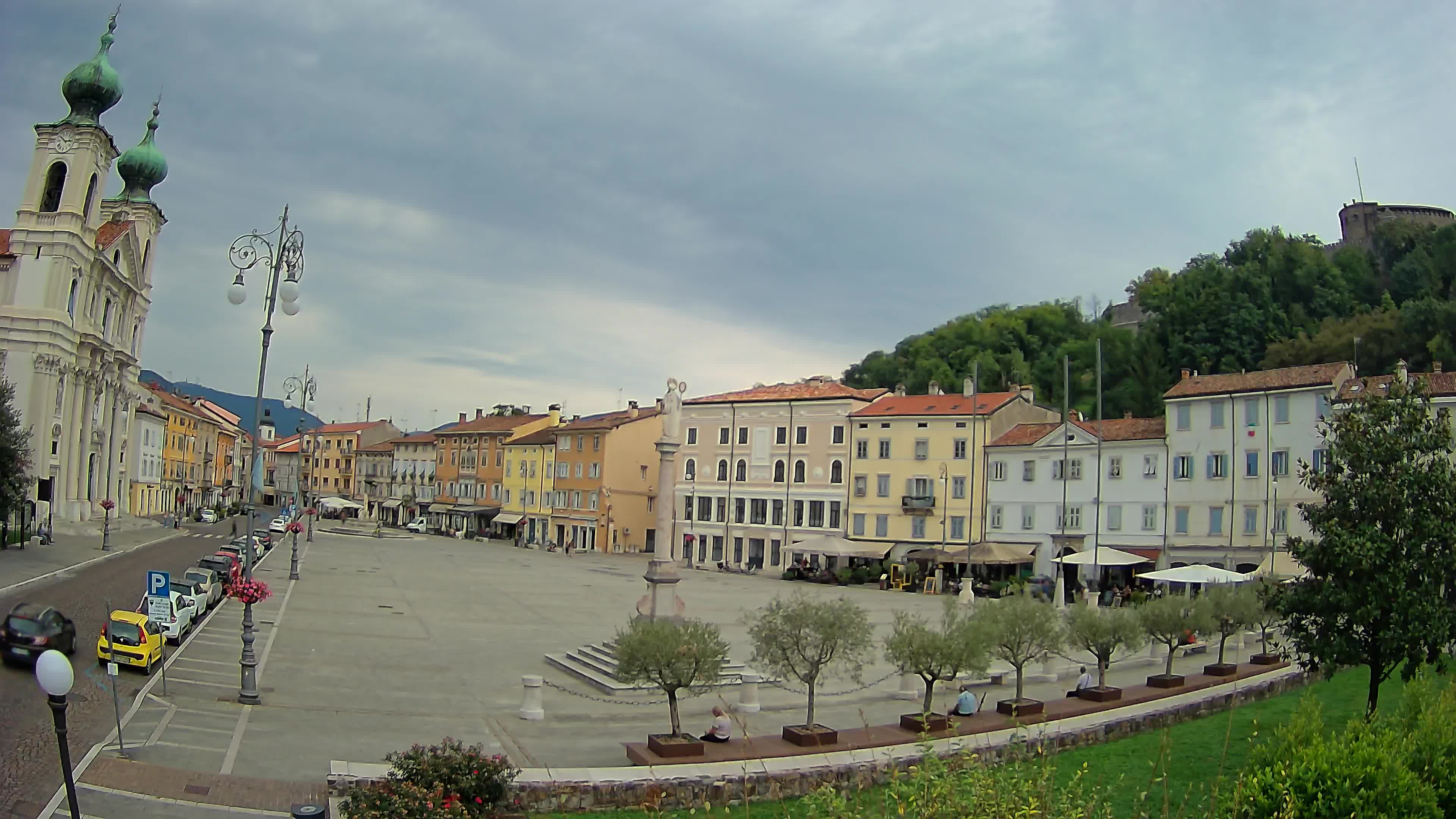 Webcam Gorizia Vittoria square – Church of st. Ignazio